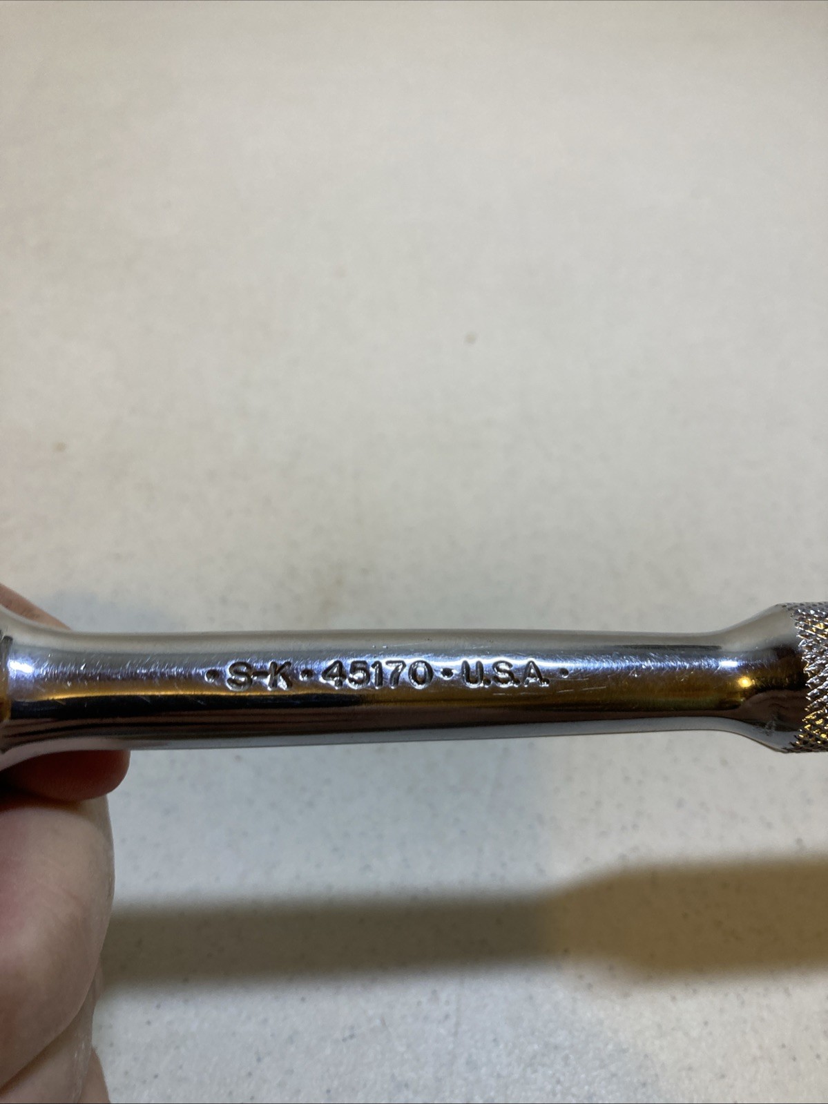 S-K Ratchet 3/8 Drive 45170 7 Inch . D 5