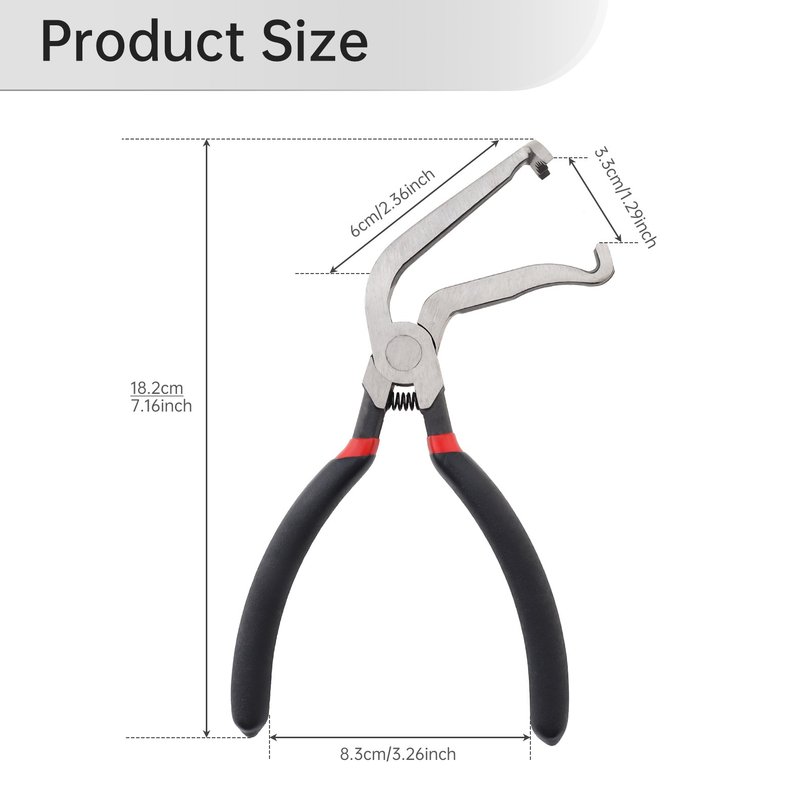 For Lisle 37980 Electrical Disconnect Pliers 60 Degree Angled Spark Plug Tool US