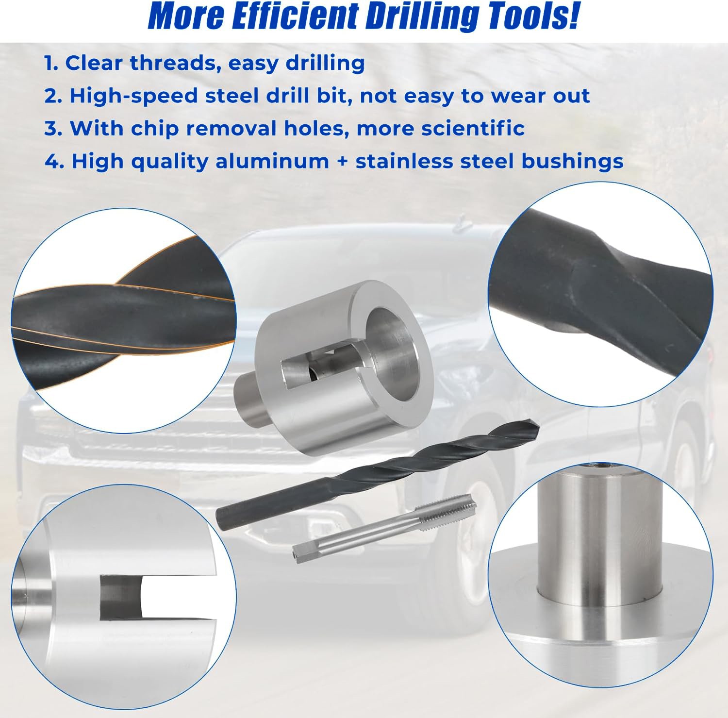 Crankshaft Drilling Fixture Balancer Bolt Tool For 283 327 250 235 261 230 348