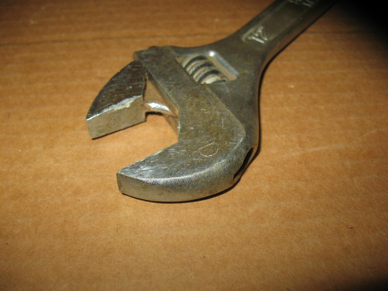 Snap On 12″ Adjustable Blue Point Cresent Wrench Used Tool Forged USA