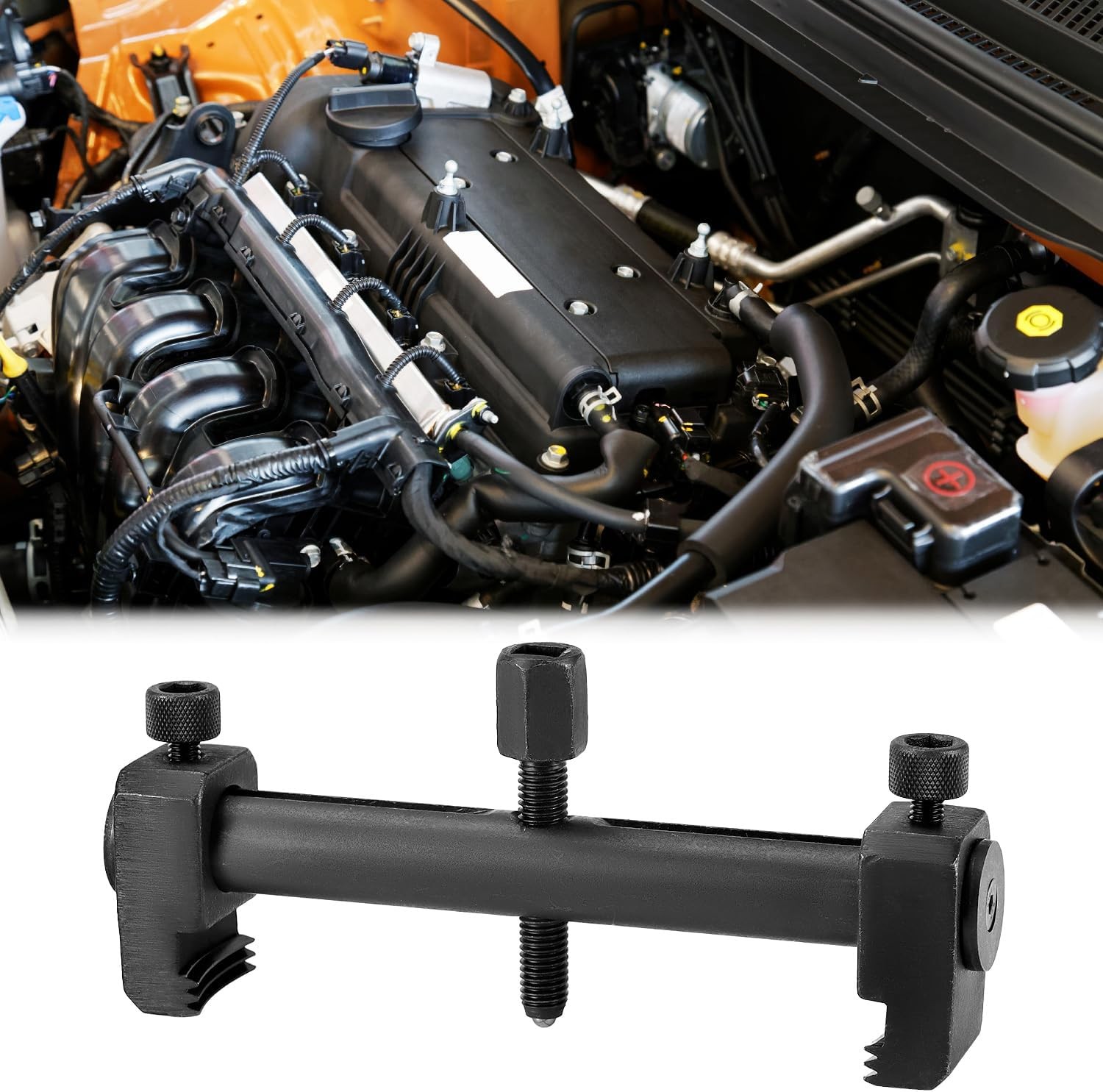 Universal Ribbed Pulley Puller Kit – 35-160mm for Crankshaft A/C Alternator