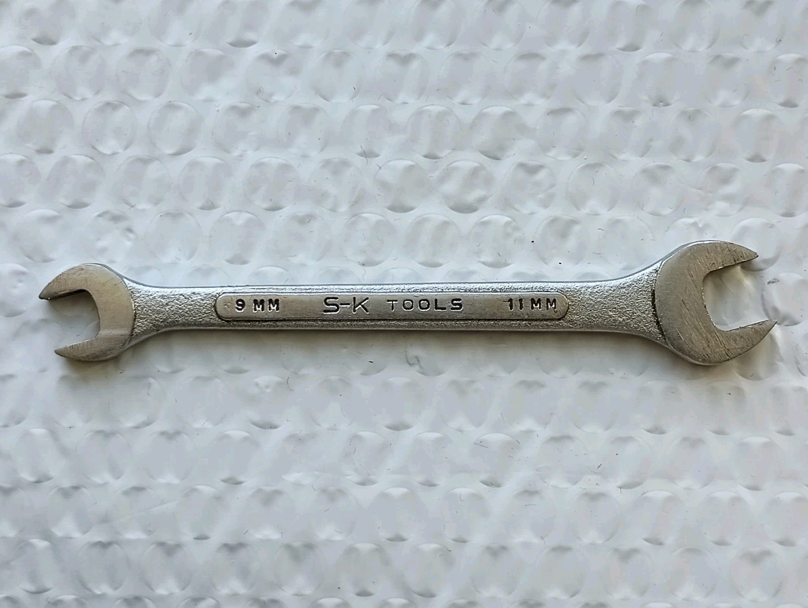 SK TOOLS 8209, 9MM x 11MM DBL. OPEN – END WRENCH, 5-1/8″ LONG.