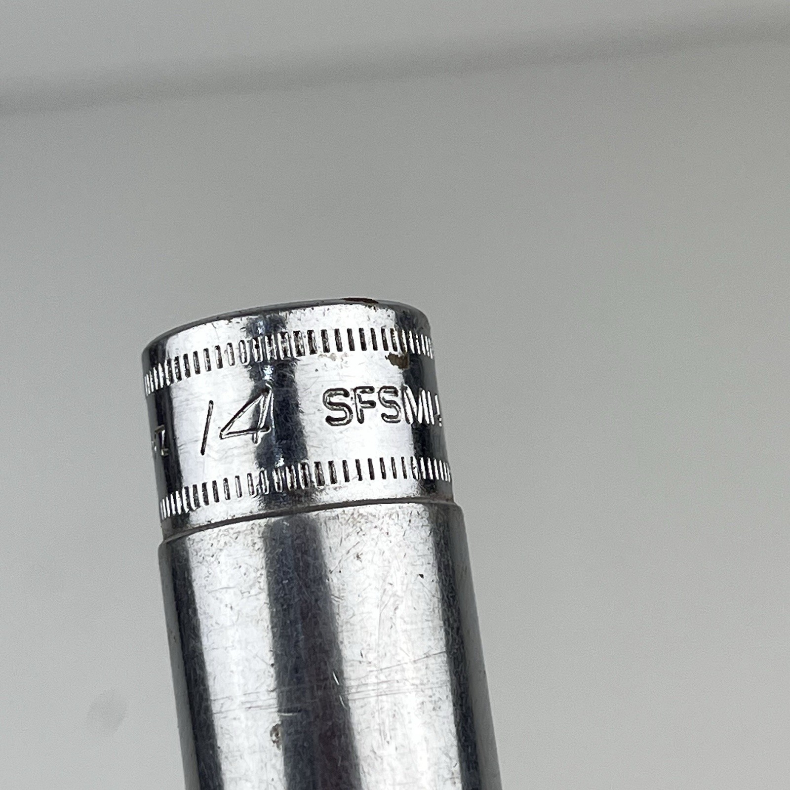 Snap-on Tools 3/8″ Drive 14mm 6pt Point DEEP Chrome Socket SFSM14 USA