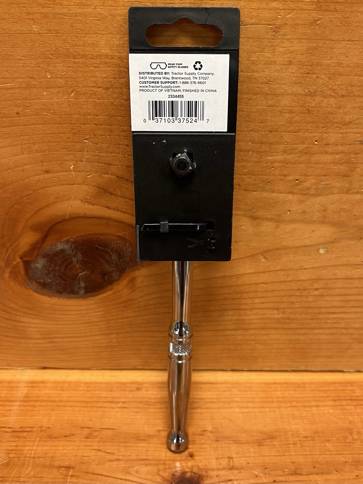 JOBSMART 3/8″ Drive Quick Release Ratchet 2334455