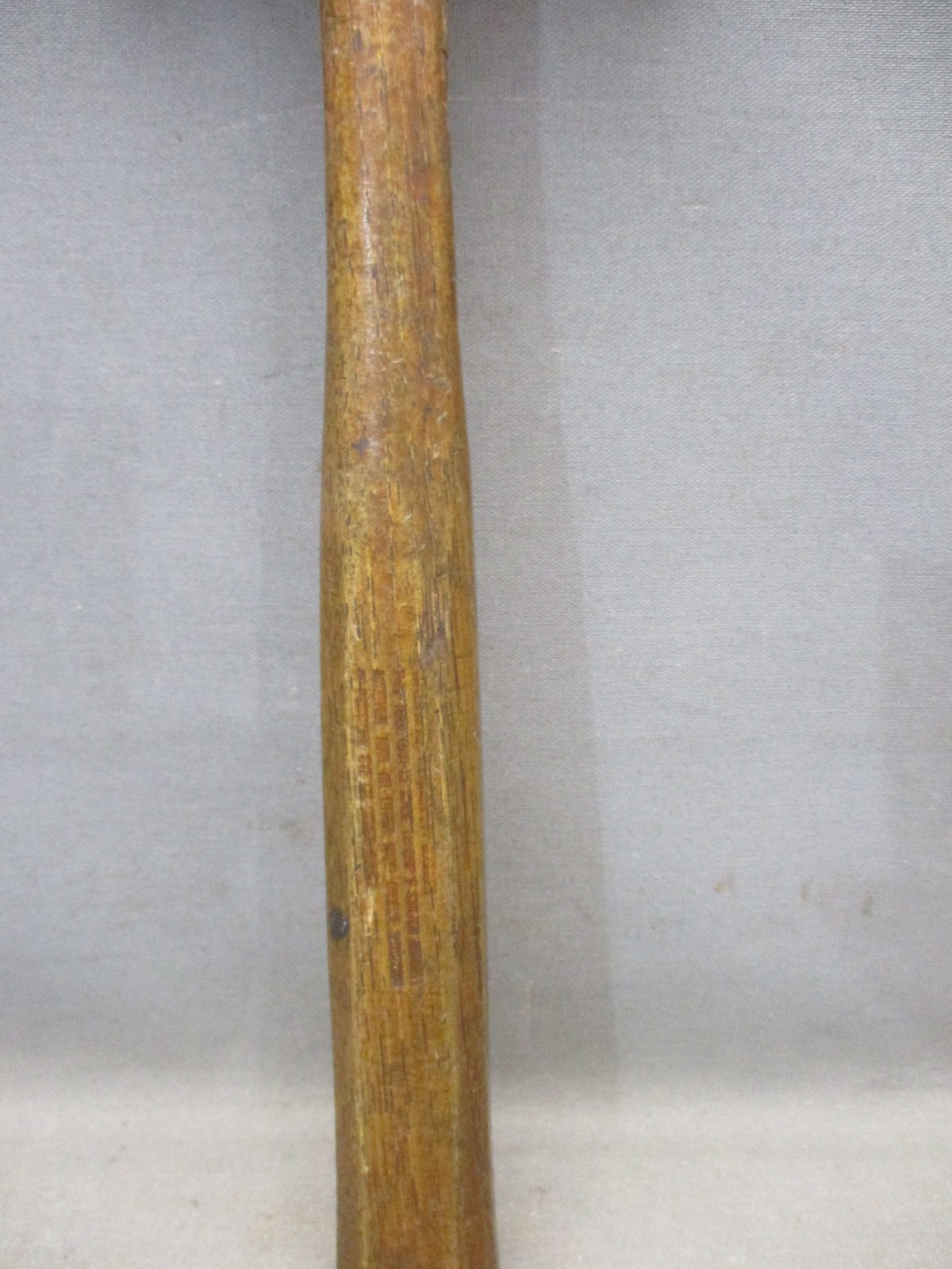 Vintage Snap On Tools BF617 Auto Body Shrinking Hammer Wood Handle Metal Working