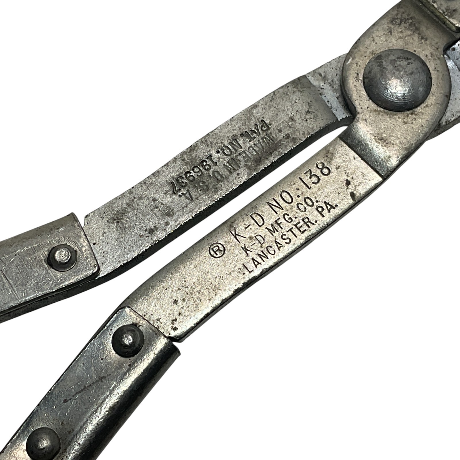 K-D Tools Spark Plug Boot Pliers 8-1/2″ No. 138 Sold As Pictured Mechanic Tool