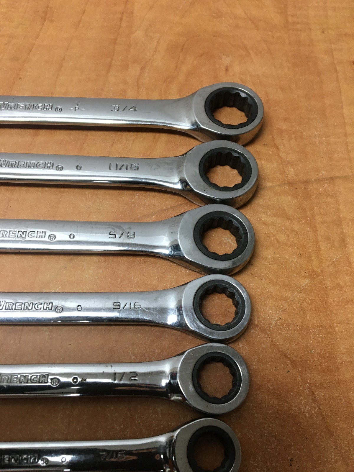 Gearwrench 20pc Ratcheting Wrench Set SAE Metric 8mm to 19mm 1/4 to 3/4