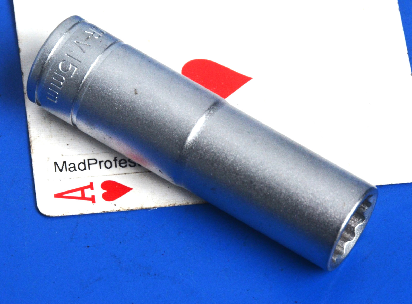 Teng Tools 1/2″ drive 15mm Deep Chrome 12-point Metric Socket Wrench NEW