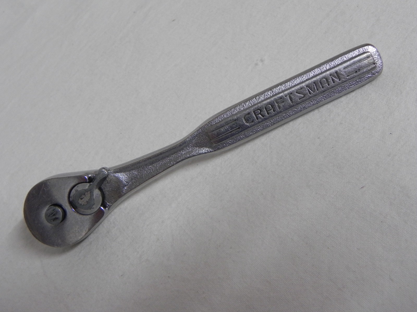 Craftsman 1/4” Drive Quick Release Ratchet V43185 USA Measuring 5-1/4» Long