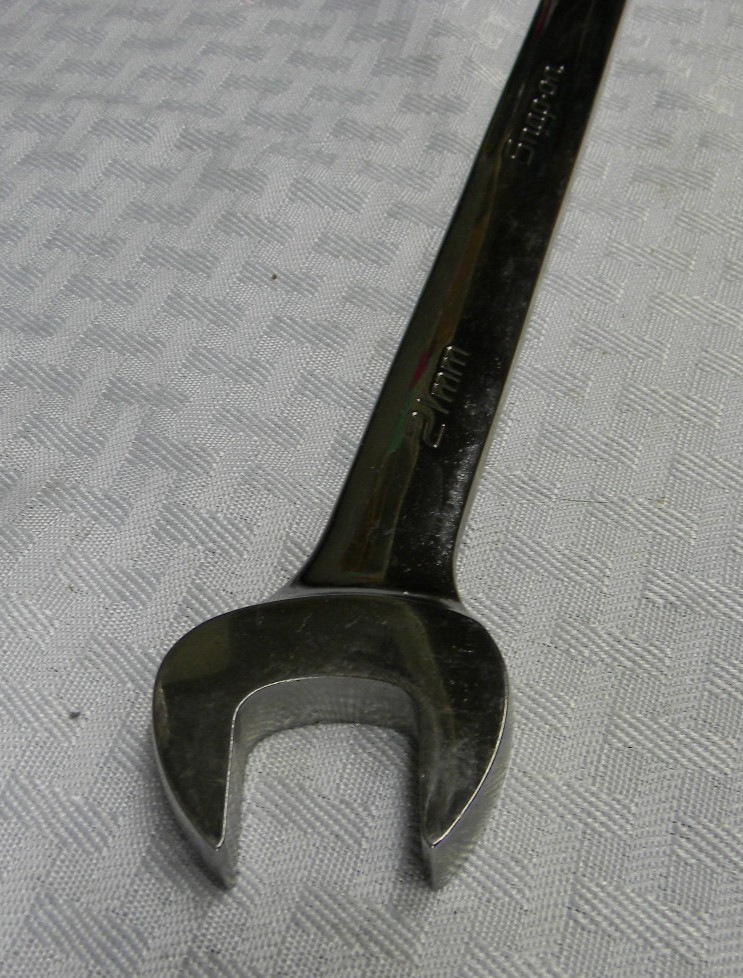 SNAP-ON 21MM METRIC 12PT COMBINATION WRENCH #OEXM210B MADE IN THE USA