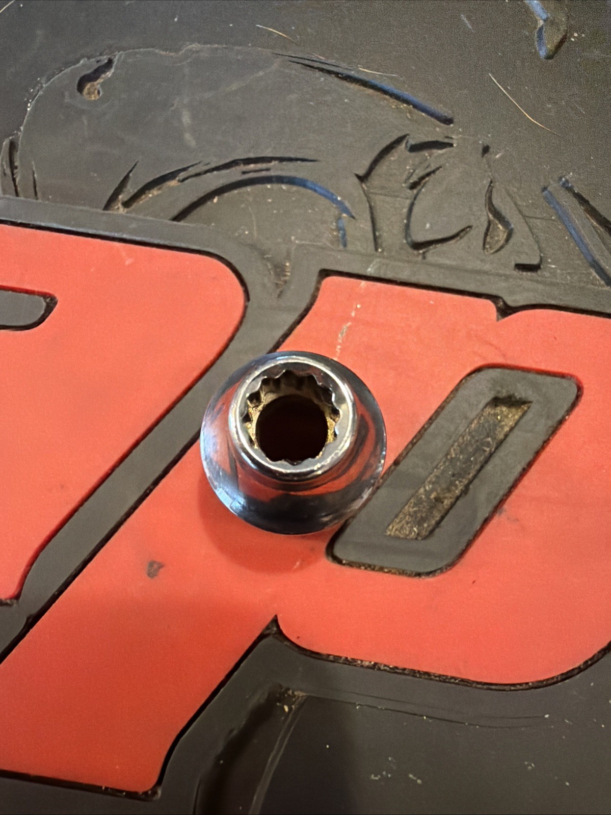 Snap on 1/4″ Shallow Socket 3/8″ Drive 12 Point F081 USA