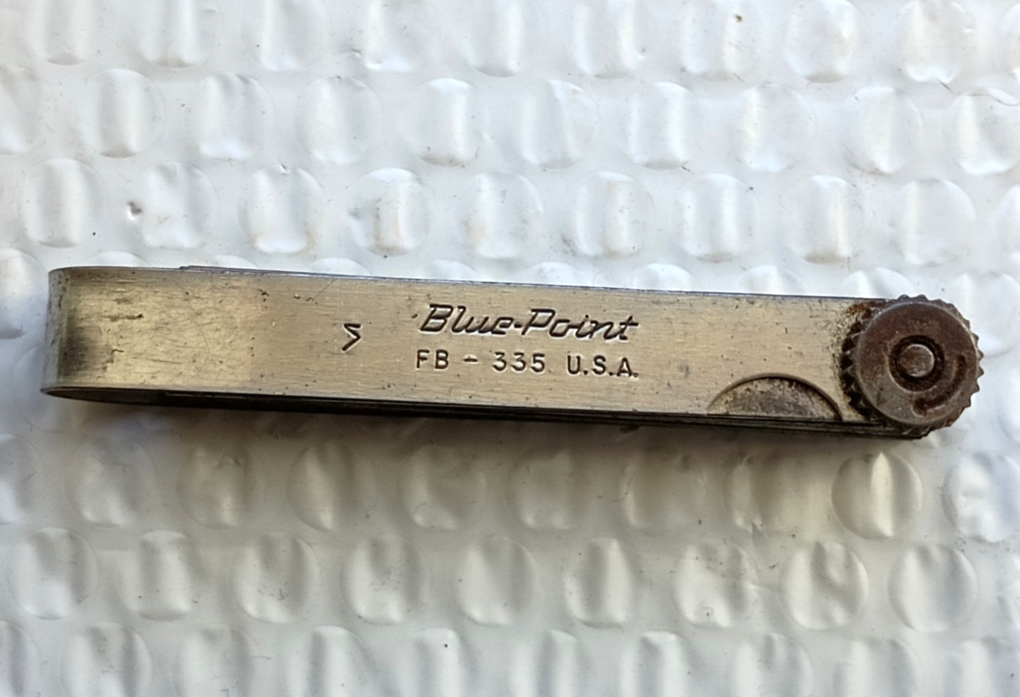 BLUE POINT FB – 335 FEELER GUAGE SET 25 BlADES, SAE & METRIC * USA MADE *