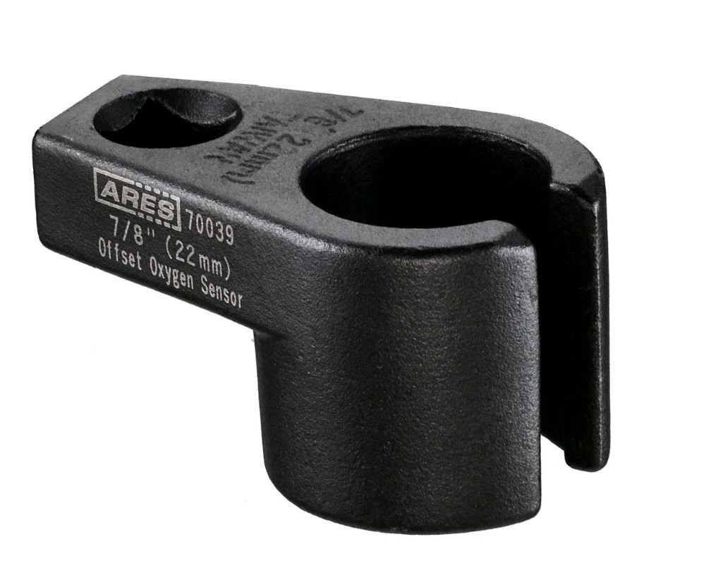 ARES 70039-3/8-Inch Drive by 7/8-Inch (22mm) Offset Oxygen Sensor Socket – Wi…