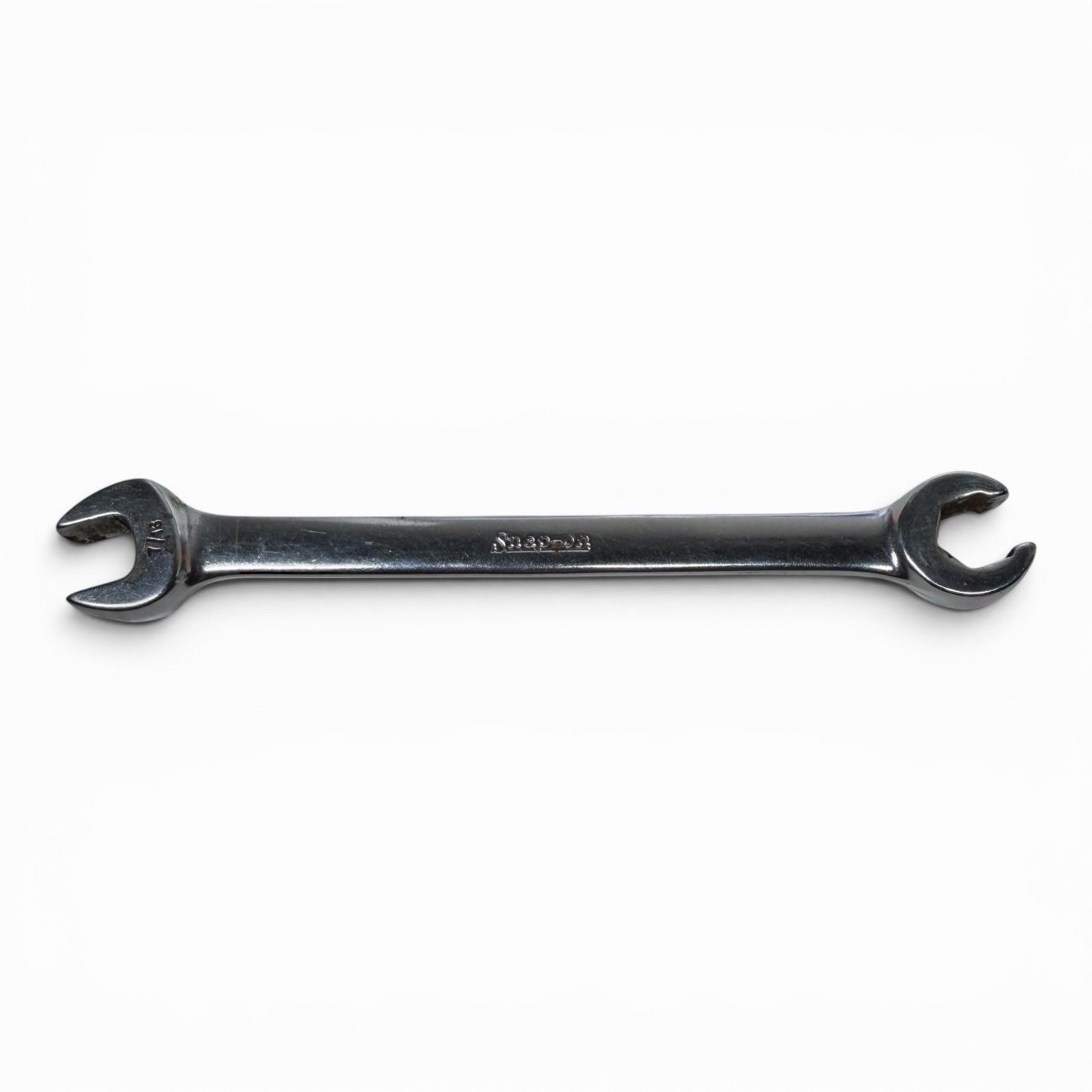 Snap-on 7/16 Flare Wrench RXS14 7/16″ SAE 6Pt Point Flare Nut Line Wrench USA