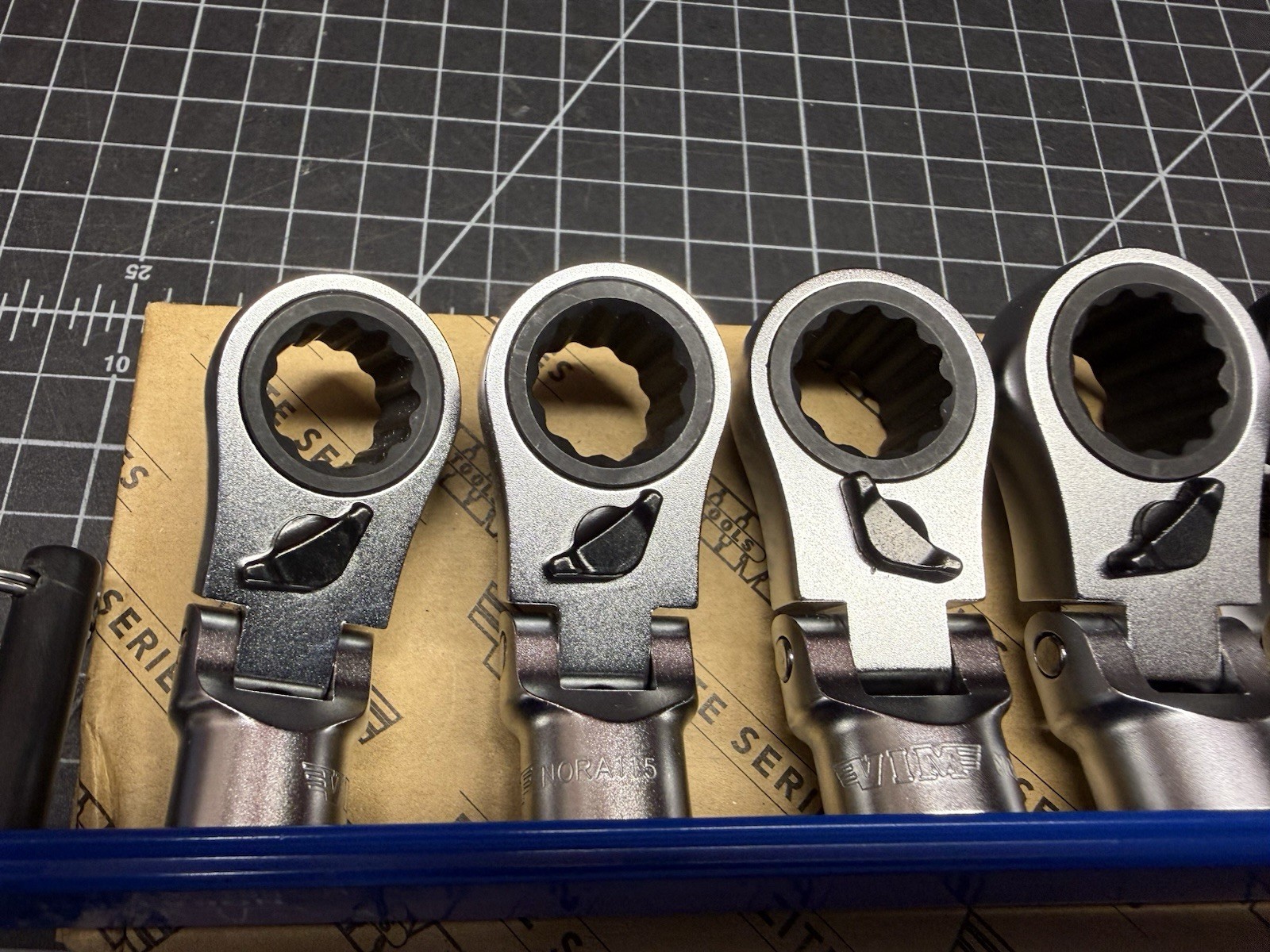 VIM Tools 12 Piece Flex Head 12 point- 8mm-19mm (Nora150 + Nora150XL) On Magrail