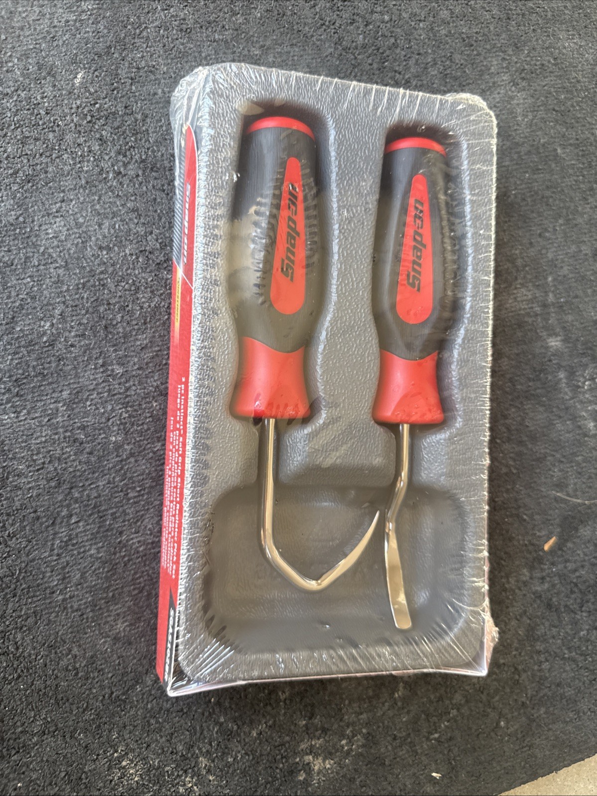 For SNAP ON R RED Soft Grip Short Radiator Pick Set NEW USA Sgas102br