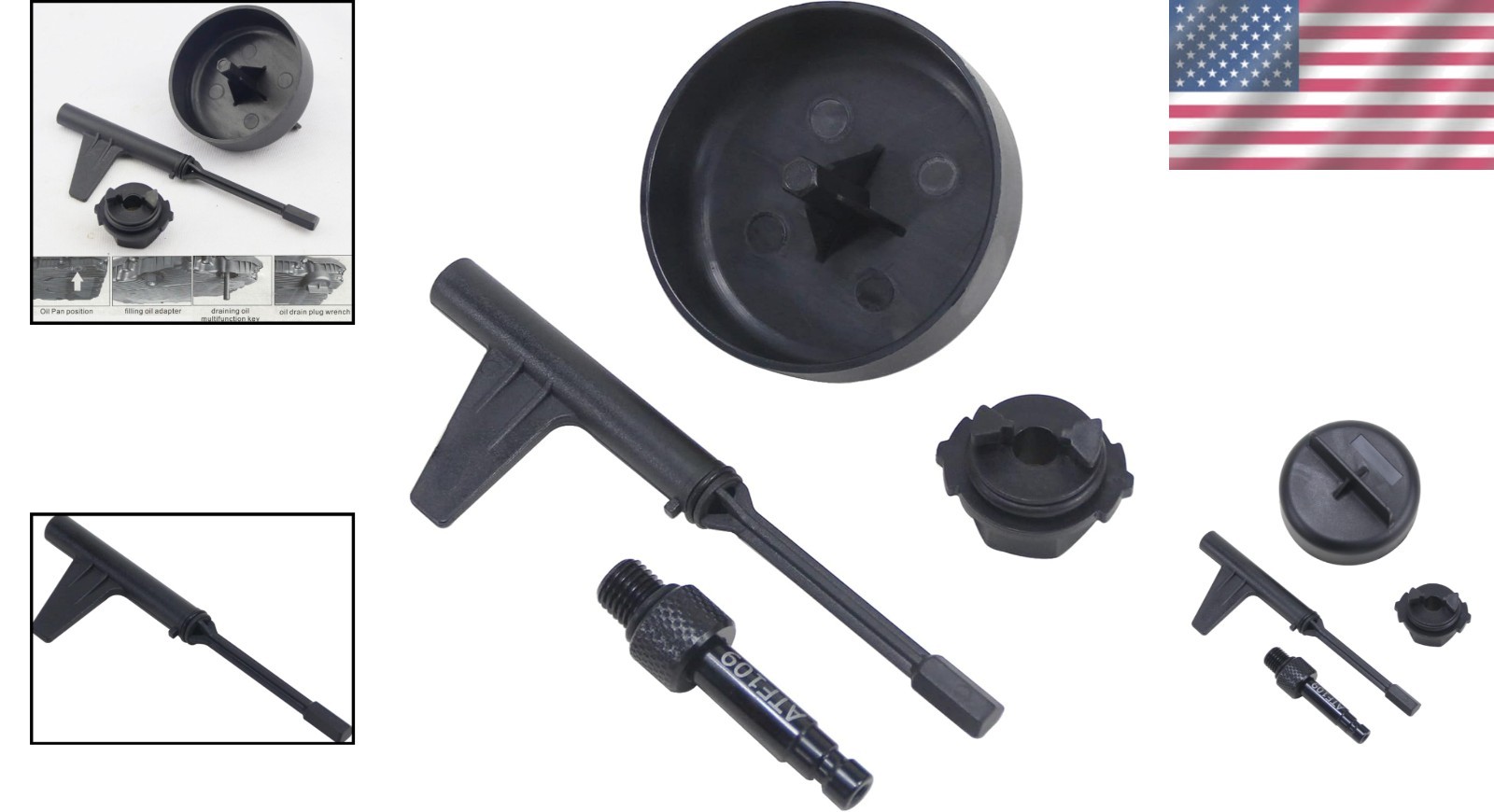 Professional Transmission Oil Drain Set for Mercedes Benz 9G Tronic (2014-2017)