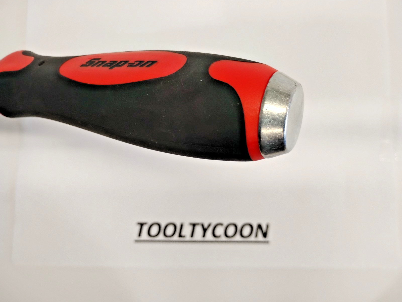 Snap-On Tools NEW SINGLE Bevel Edge Scraper STRIKING Style RED/BLACK PKNC150