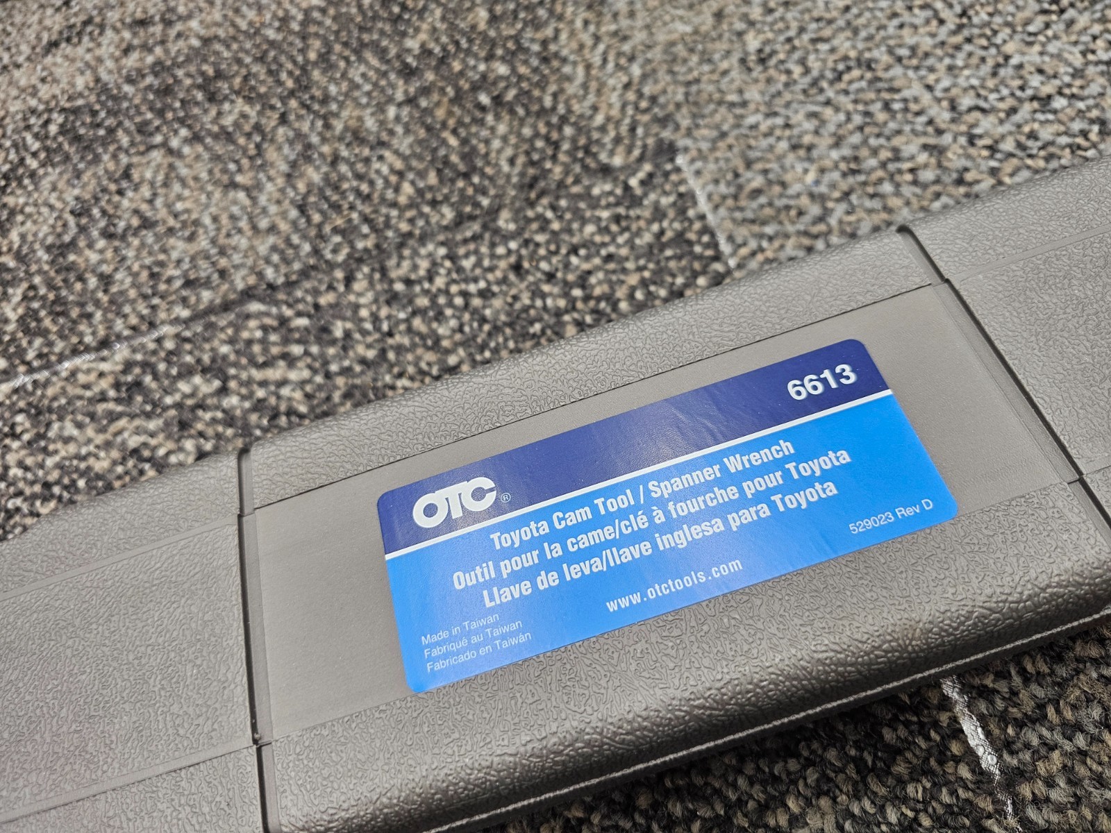 OTC 6613 Variable Pin Spanner Wrench Assembly with Case