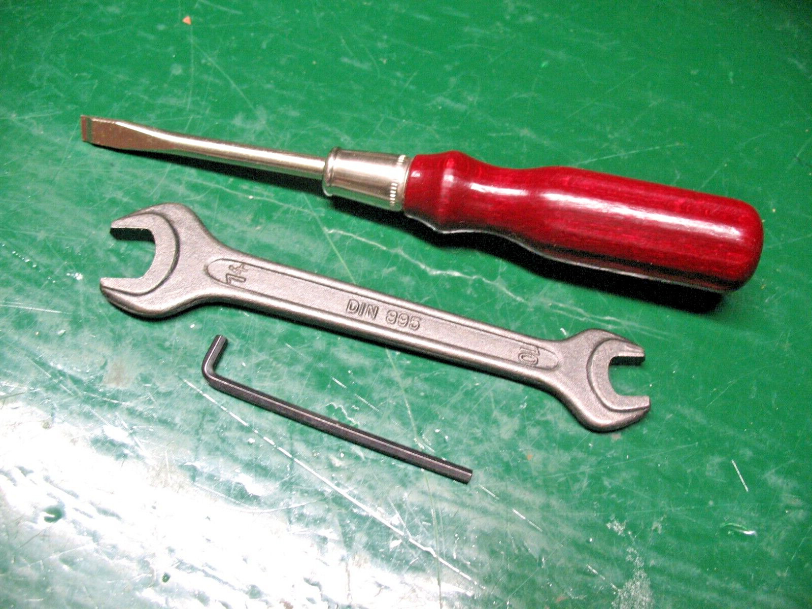 GERMAN AUTO VINT. TOOL KIT LOT SCREWDRIVER DIN 895 GEHAWE 3mm W. GERMANY