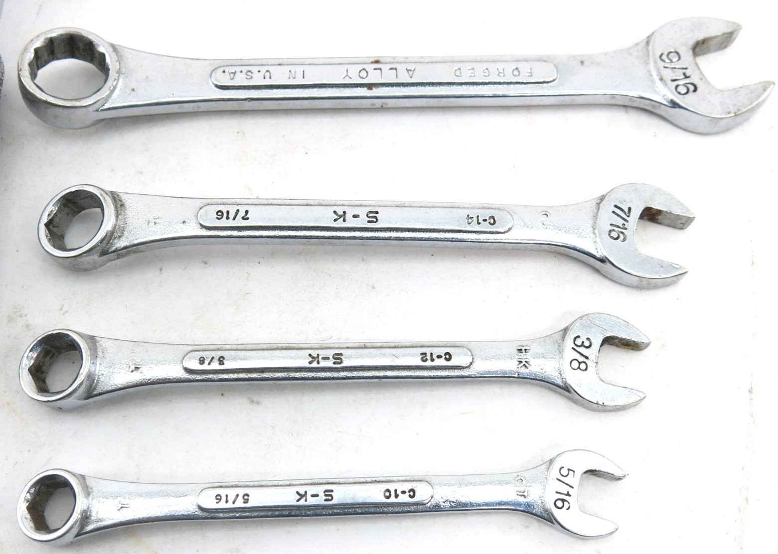 Lot Of 26 Various SK Tools Ratchets Combination Wrenches Socket Accessories