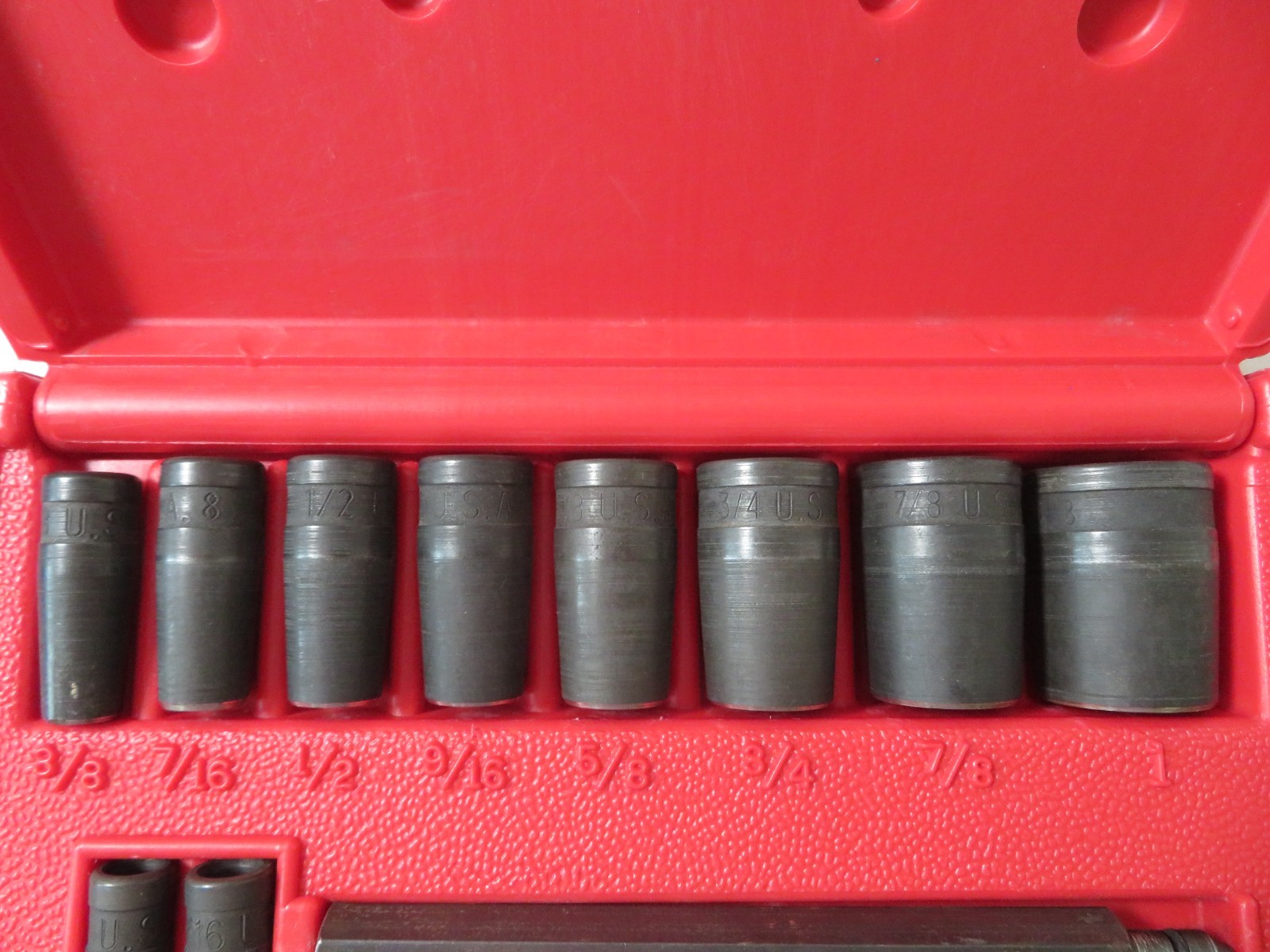Blue-Point by Snap-On PGH8A 11-Piece Gasket Punch Set SAE Red Molded Case – USA