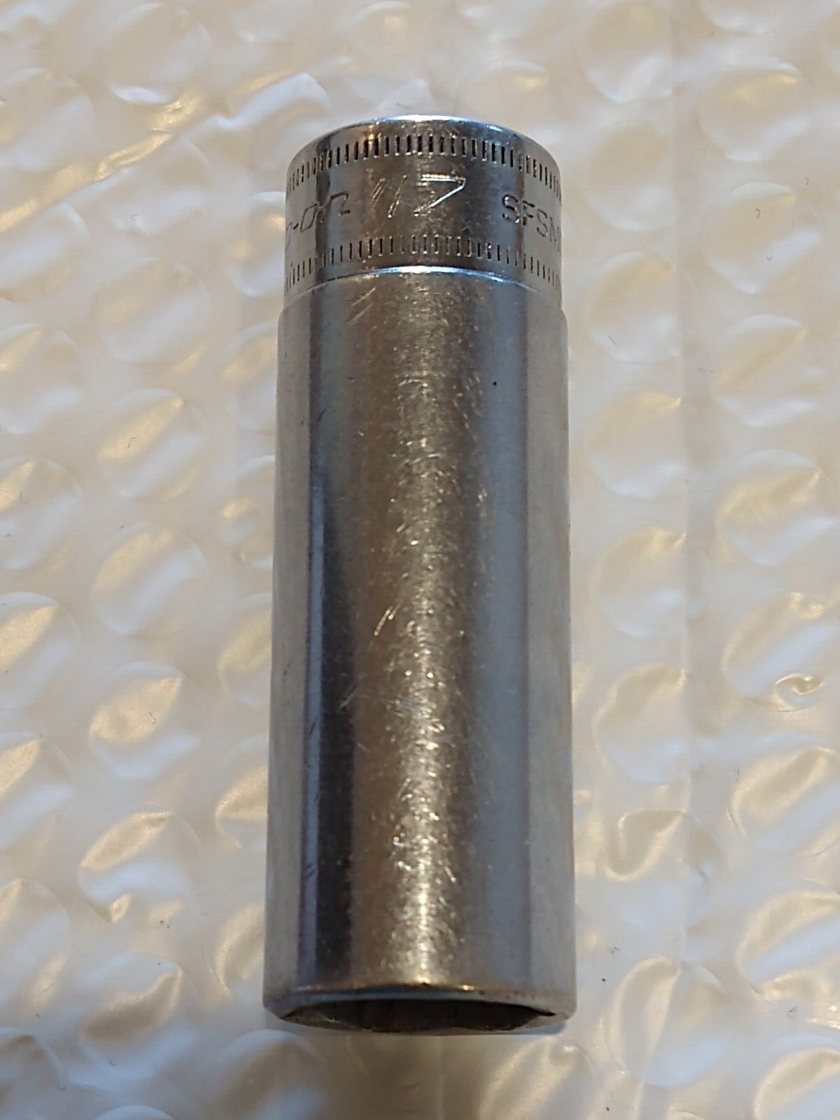 SNAP ON SFSM17, 3/8″ DRIVE, 17MM. SOCKET, 2.5″ DEEP/HIGH, 6 POINT.