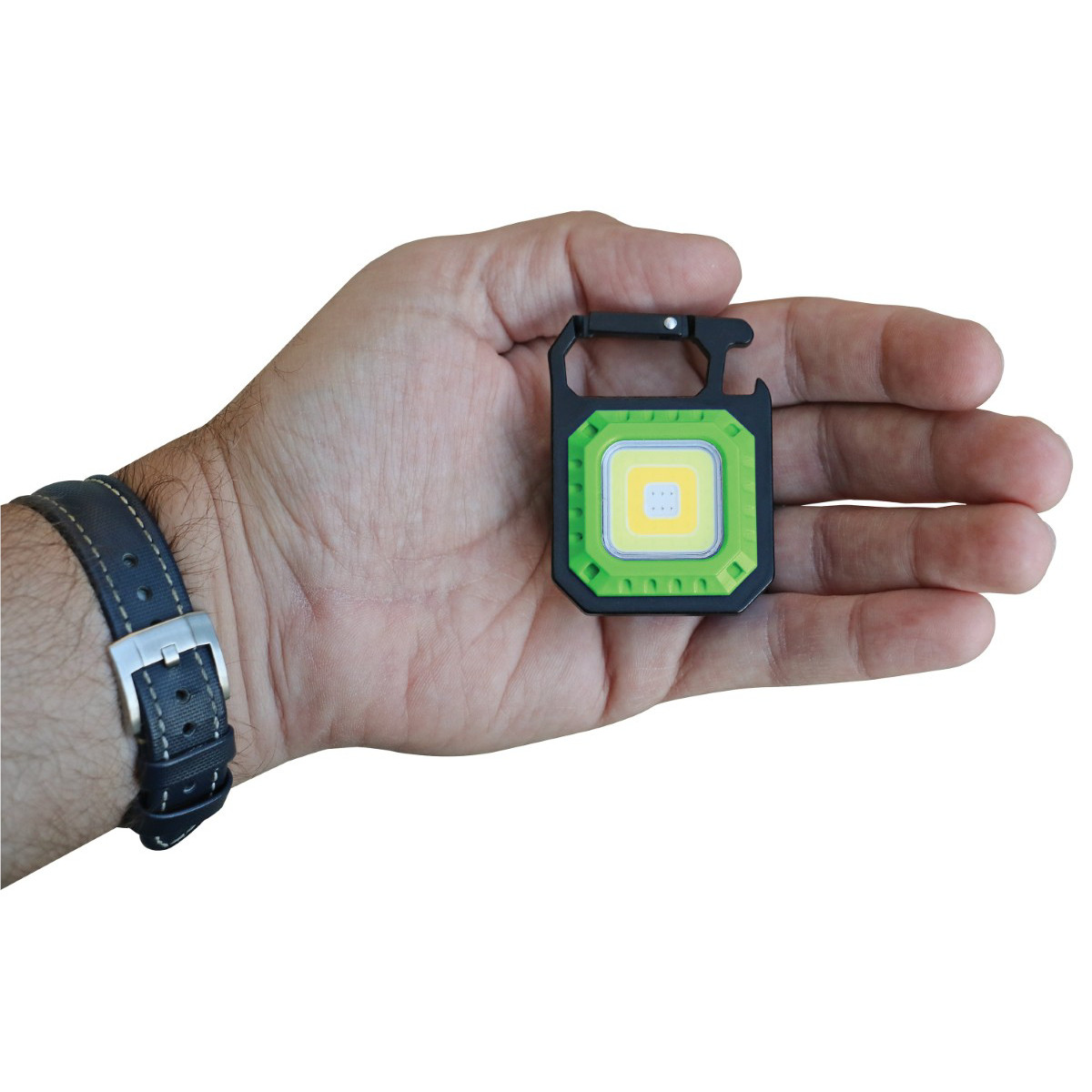 K Tool International Mini Work Light, 1000LM Rechargeable – Lime Green
