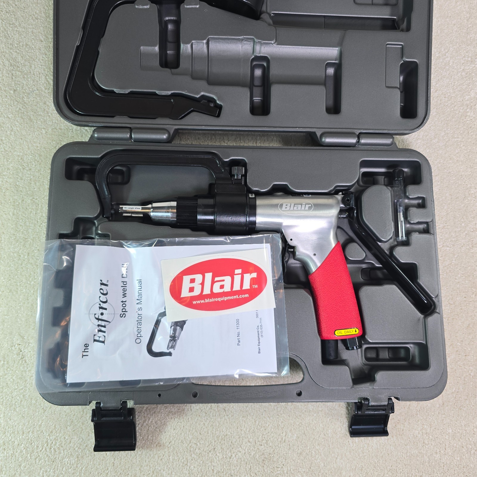 Blair Equipment Co Inc 11300 Enforcer Spotweld Drill Open Box