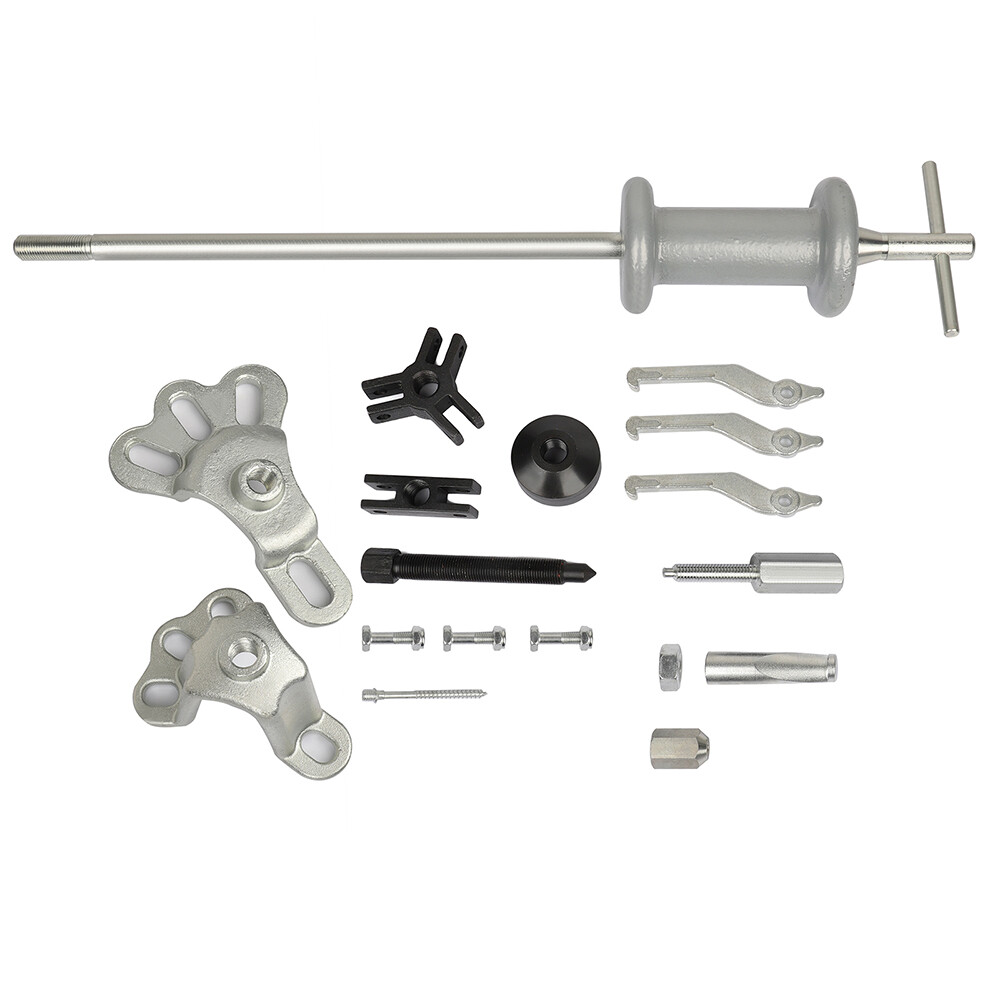18pc Slide Hammer Bearing Puller Set Car Wheel Axle Hub Remover Removal Tool Kit