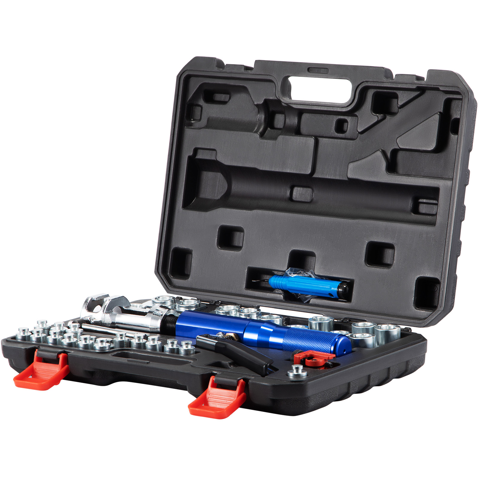 VEVOR Hydraulic Flaring Tool Kit Double Flaring Tool 45° for 3/16″ to 1/2″ Tube
