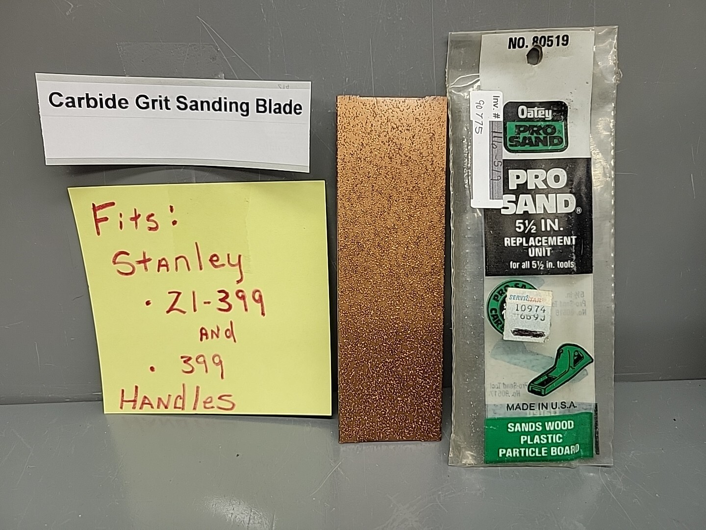 Oatey Pro 5-1/2 Carbide Abrasive Blade 80 Grit Fits Stanley 399 21-432 21-433