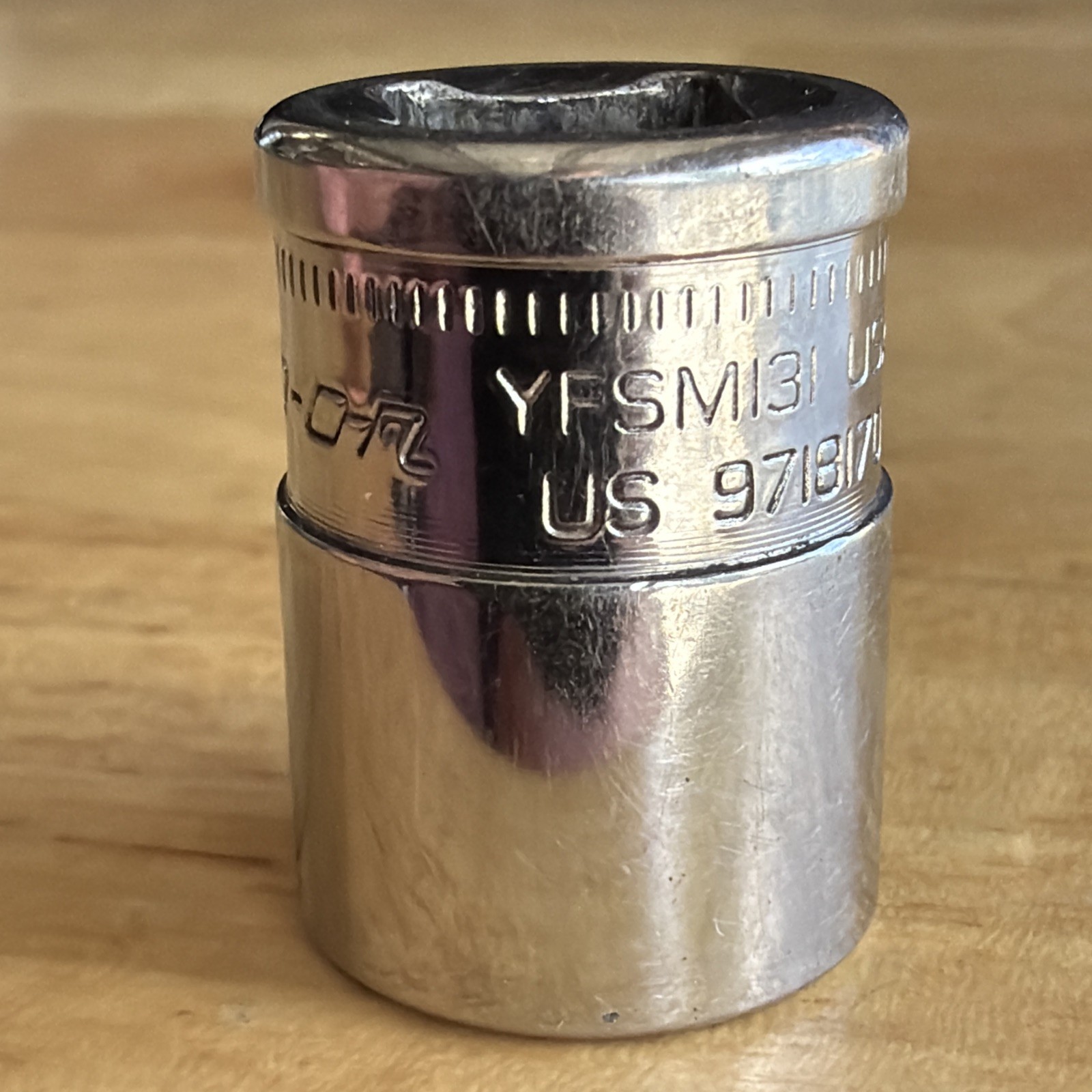 Snap On Tools 13mm Xtra Fdx Shallow Socket 3/8″ Drive 6 Point YFSM131 USA