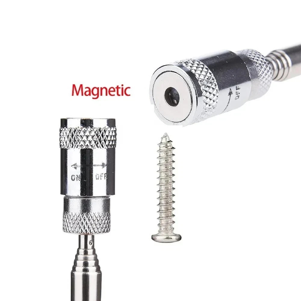 EXTRA STRONG 16LB MAGNETIC PICK UP TOOL LONG REACH EXTENDING TELESCOPIC MAGNET