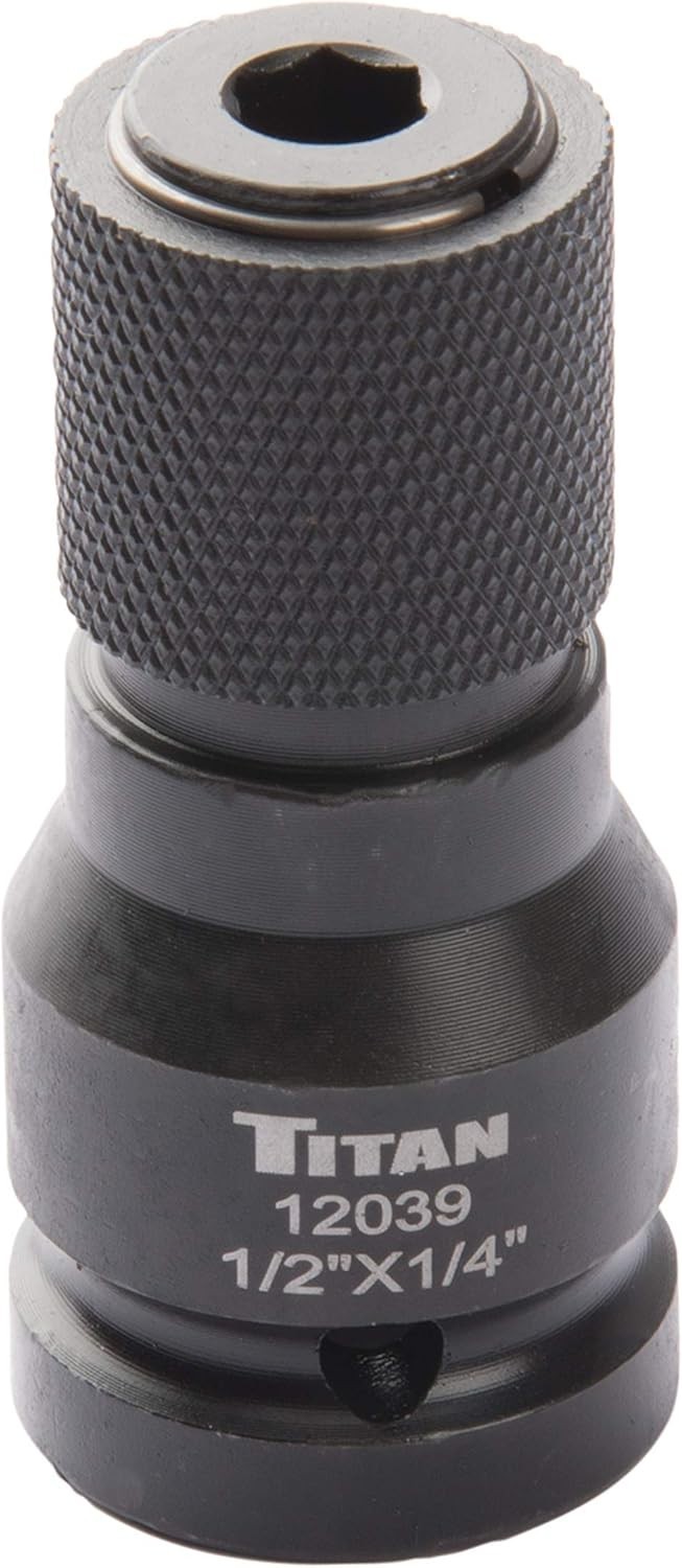 Efficient 1/2″ Drive to 1/4″ Hex Quick Change Adapter – Impact Grade Quality