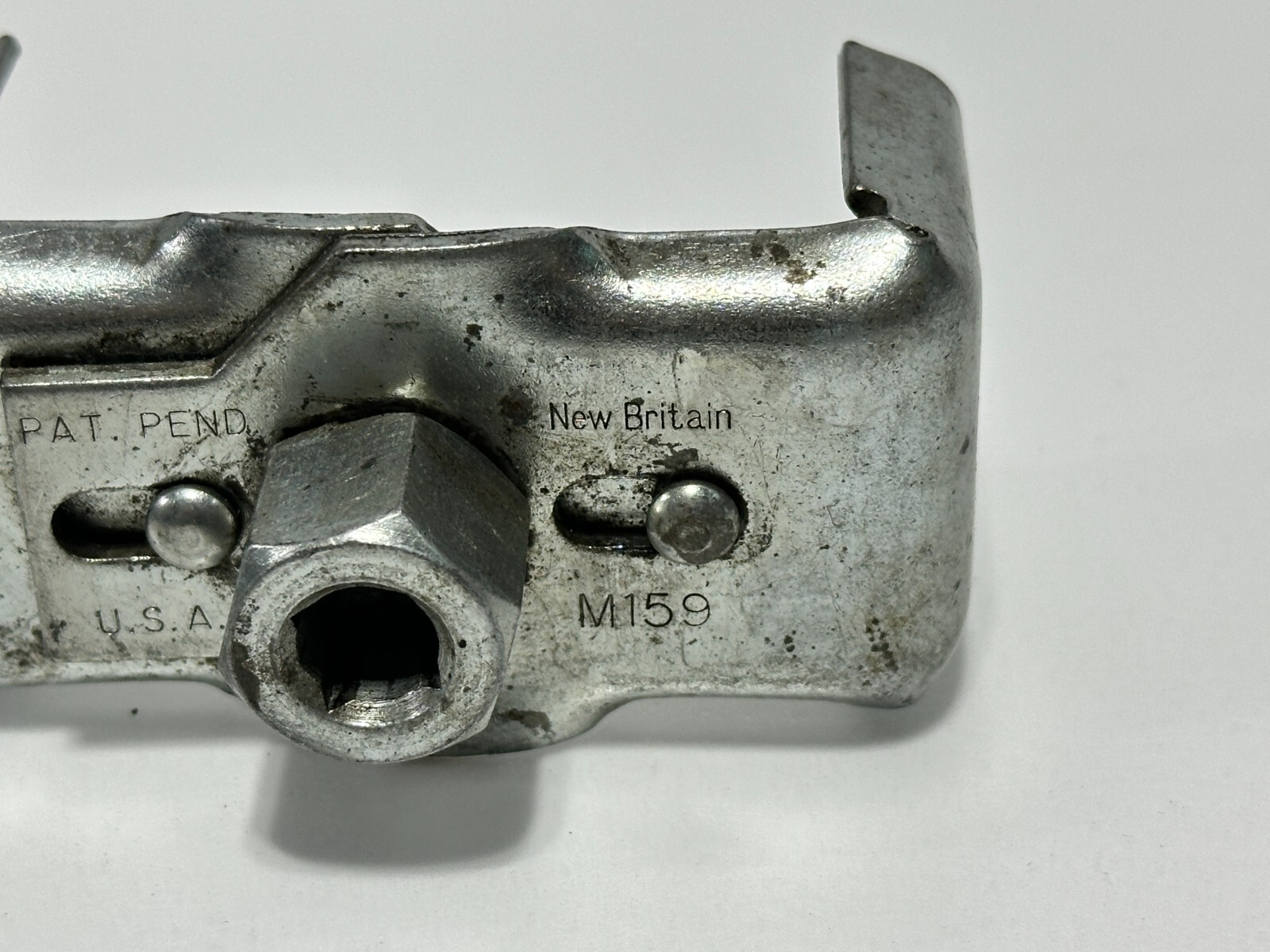 New Britain Tools USA M159 2-Jaw Metal Oil Filter Wrench, Vintage