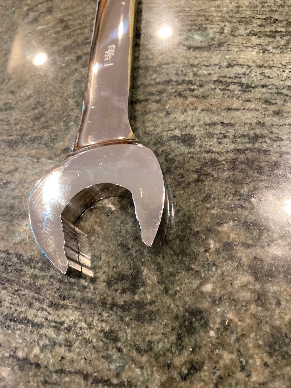 Snap-on soex42 1-5/16″ sae flank drive plus chrome combination wrench