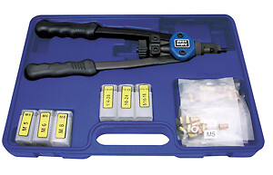 Astro Pneumatic 1442 Metric and SAE 13″Thread Setting Hand Riveter Kit