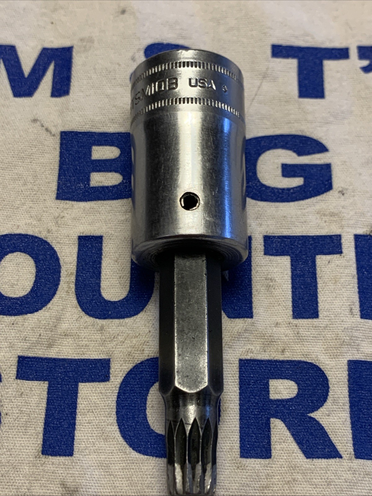 1988 Snap-on 1/2″ Dr Metric 10mm Standard Triple Square Bit Driver STSM10B