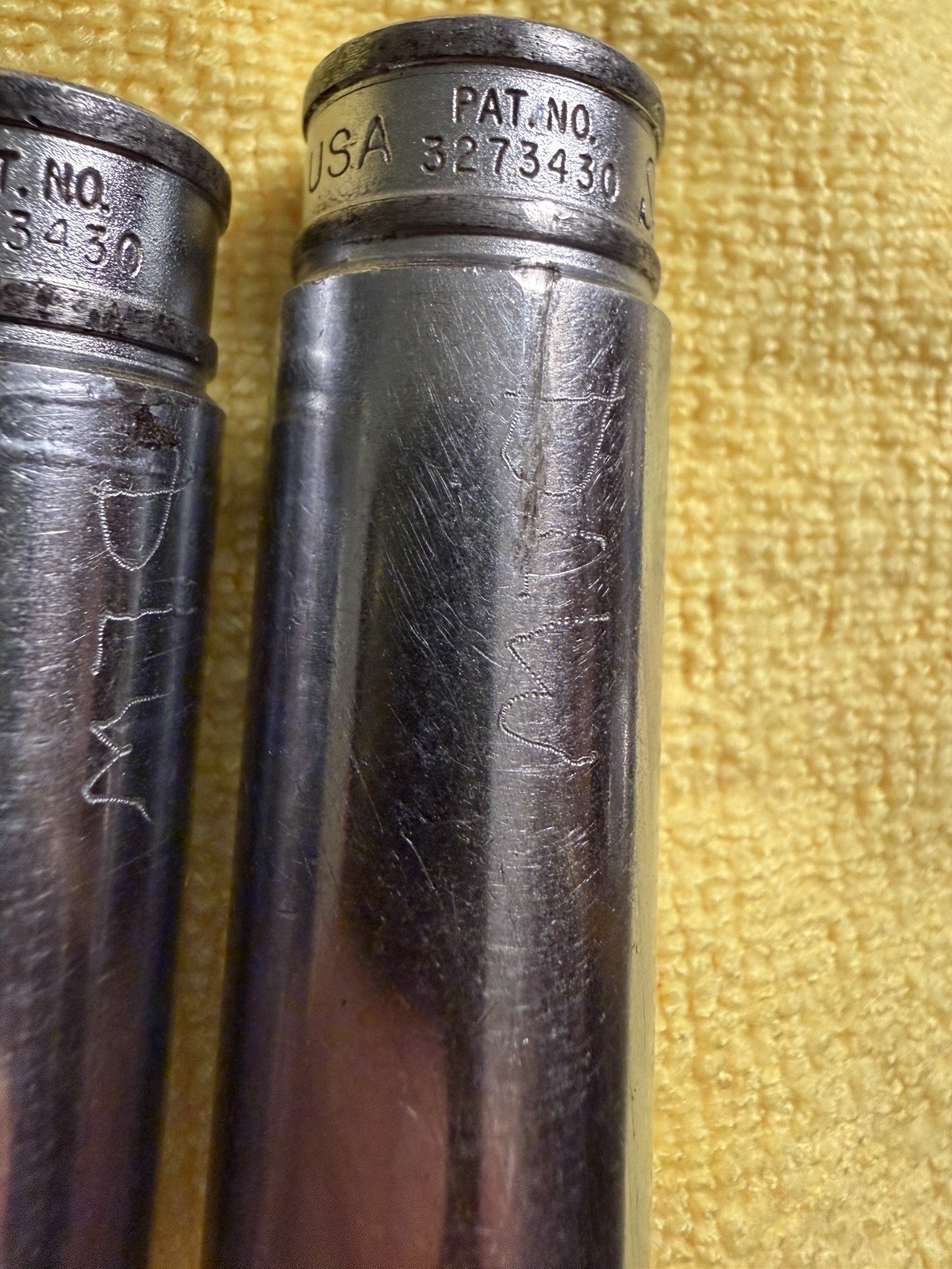 Lot Of 3 Snap-on Deep Metric Sockets 11mm, 15mm, 17mm SFM 12 Point Vintage