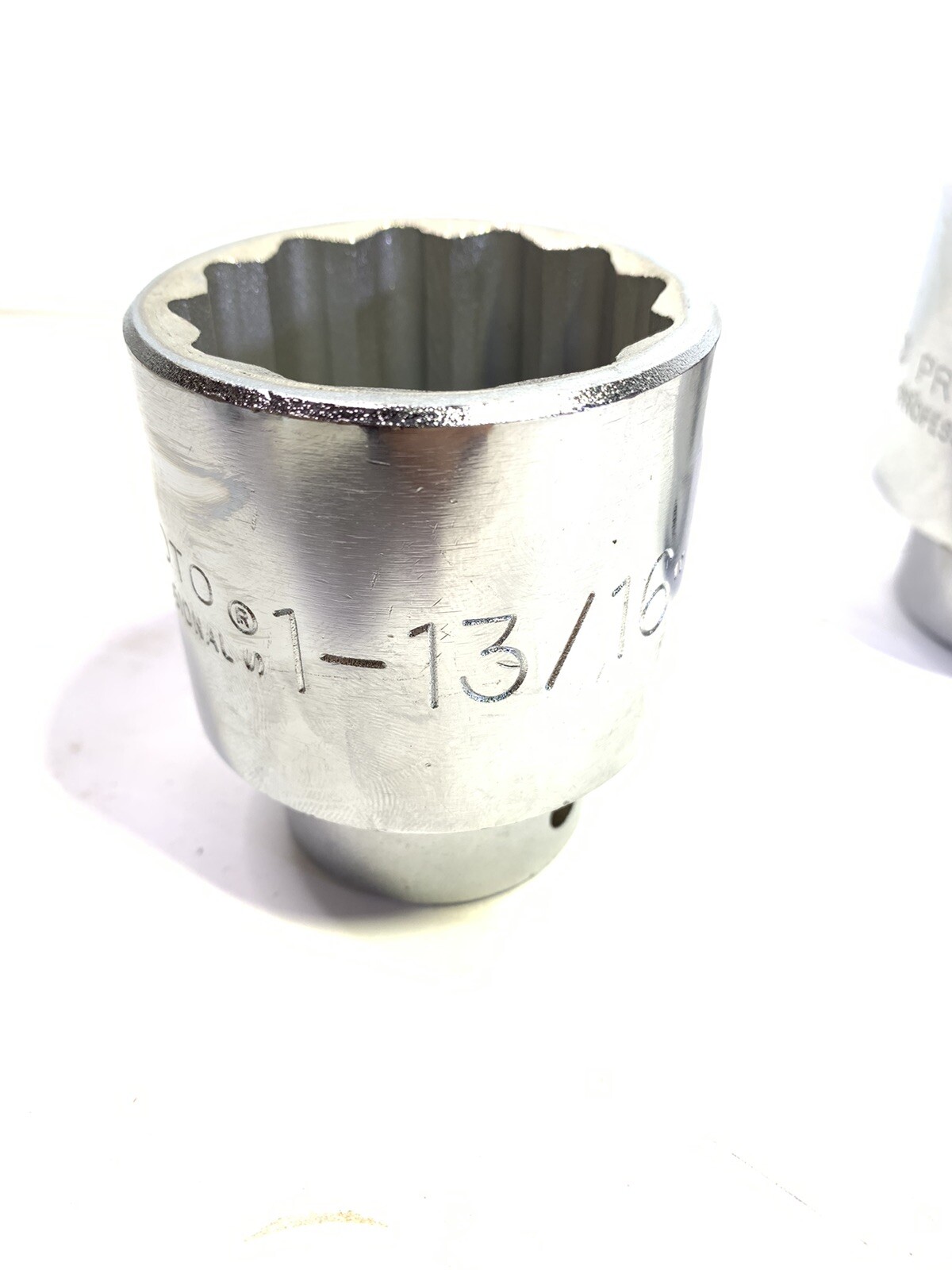 Proto SAE 5558 1-13/16 & 5560 1-7/8 Inch Standard Socket 3/4 Drive 12 Point