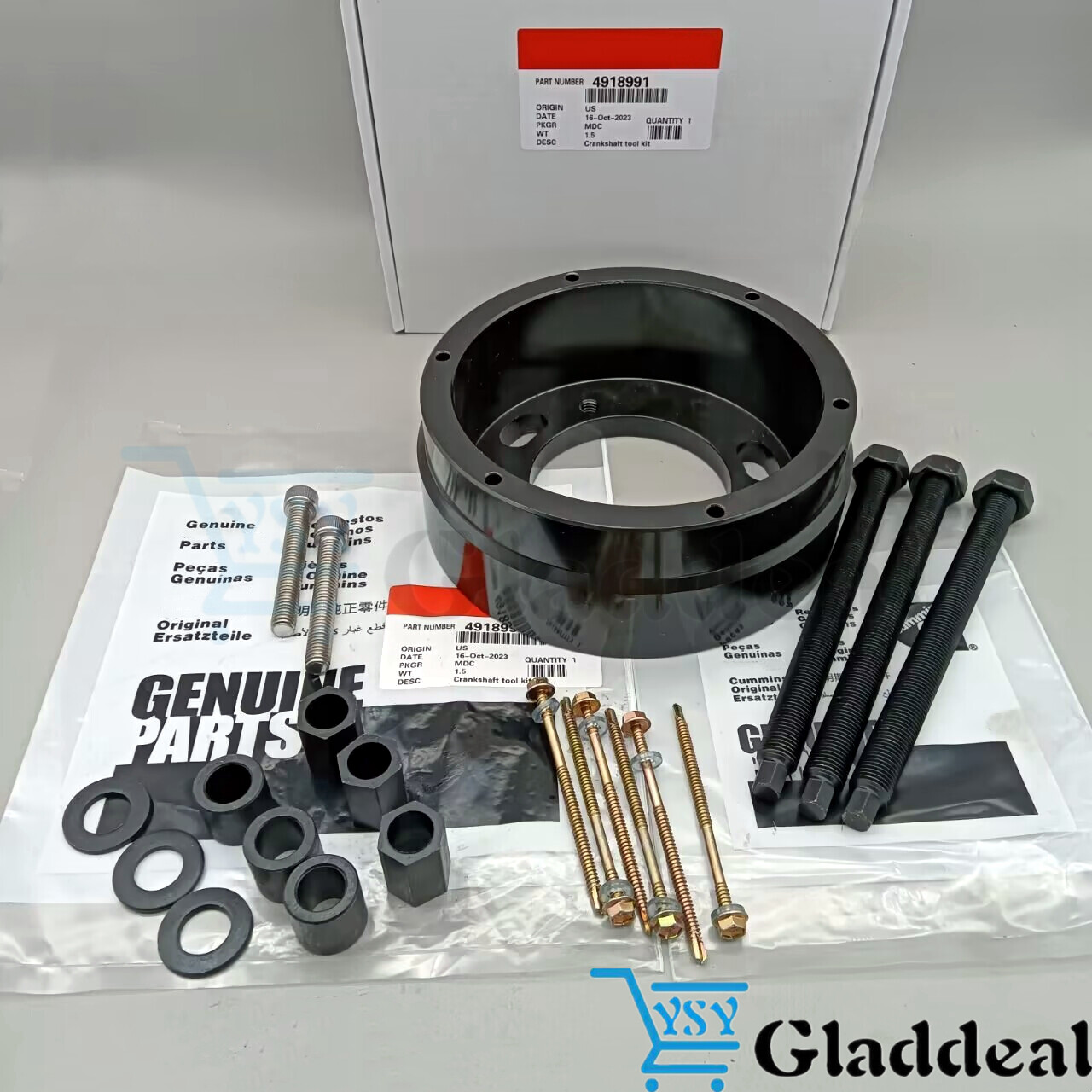 Genuine For Cummins ISX12 ISX15 Front Crankshaft Seal & Wear Sleeve Remover
