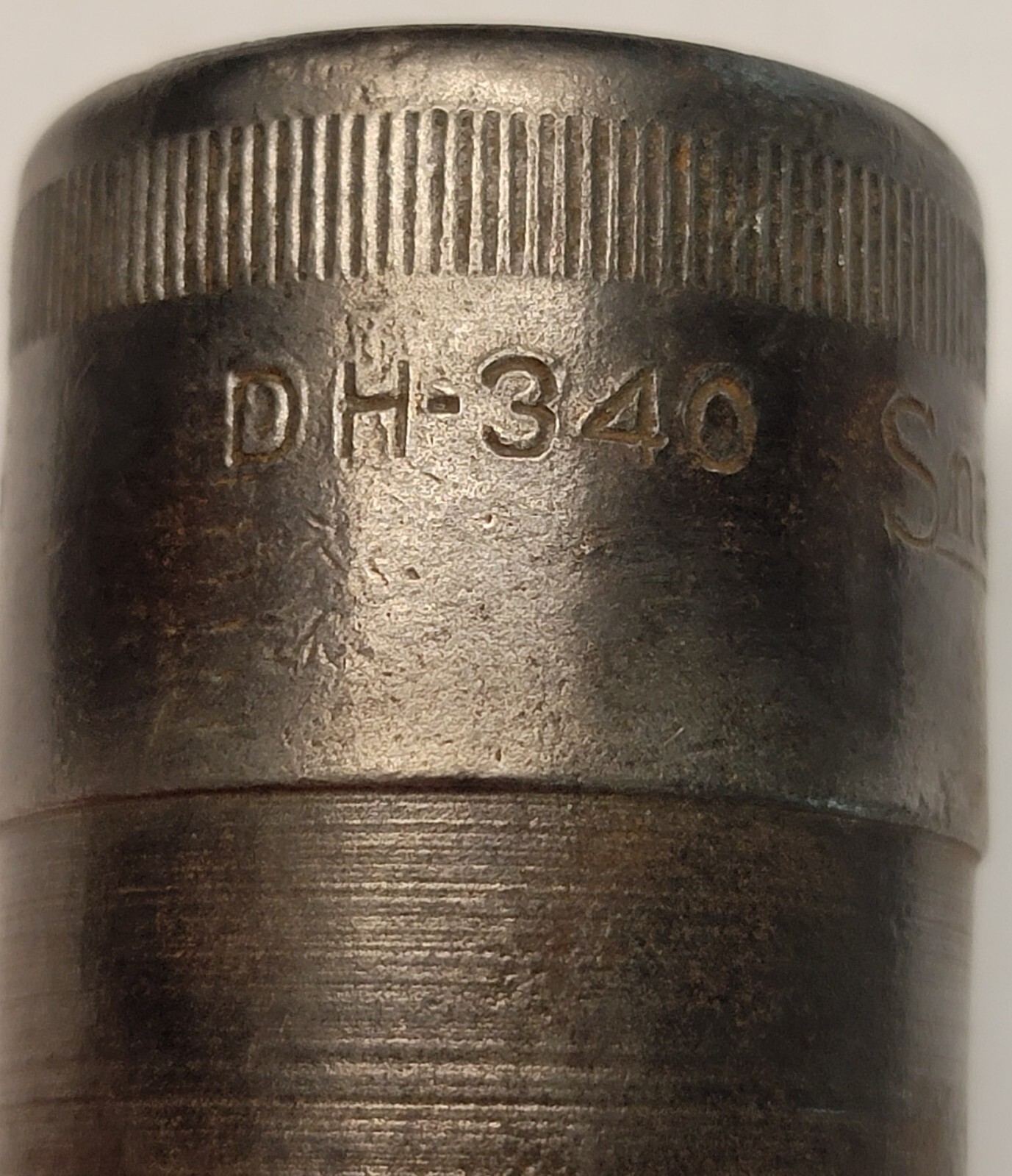 SNAP ON DH-340 SOCKET 12 POINT 1-1/16″ RARE 5/8″ DRIVE PAT # 1424060 / 1930’S