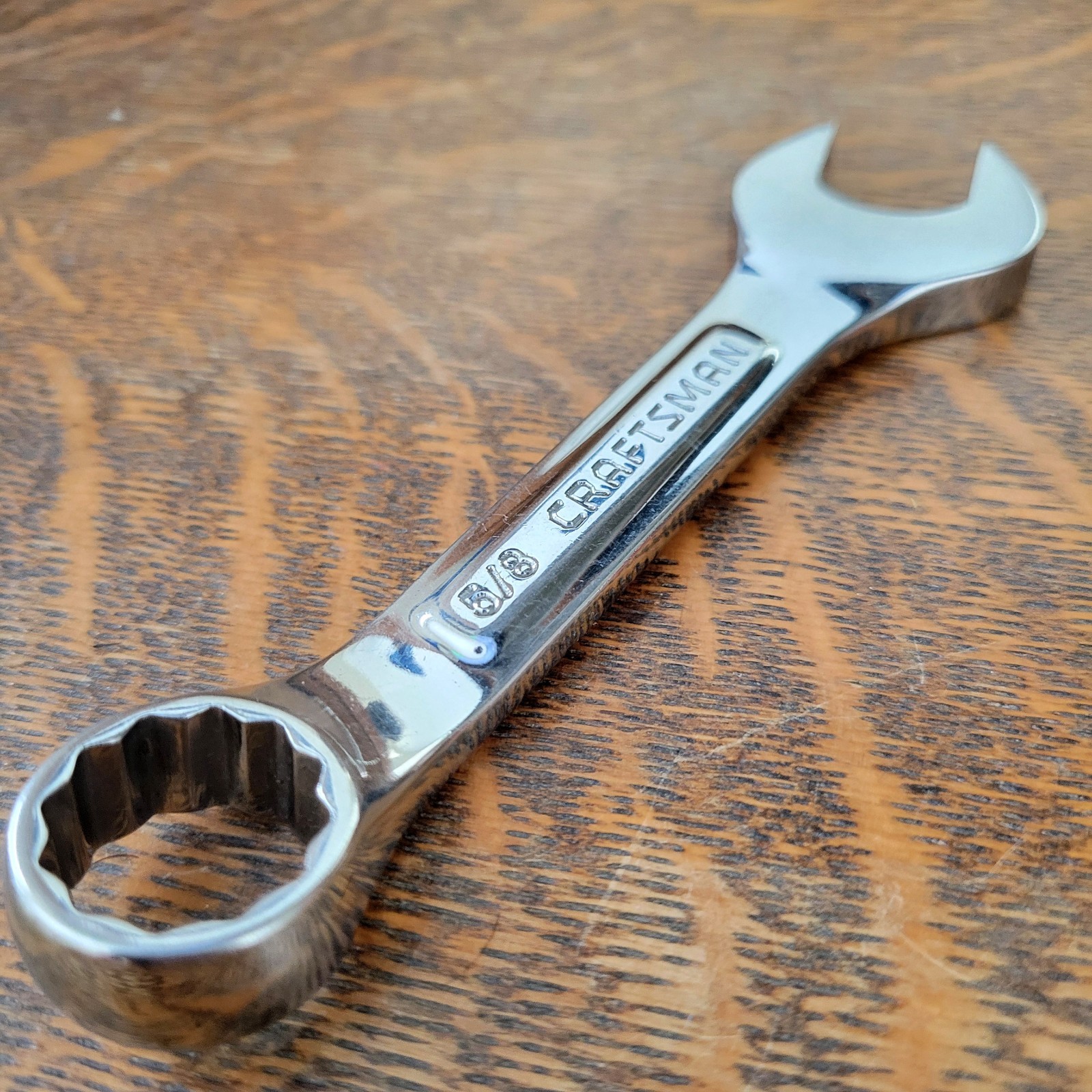 Vintage Craftsman USA Stubby Combination Wrench 1/2″, 5/8″-3/4″ Read Description