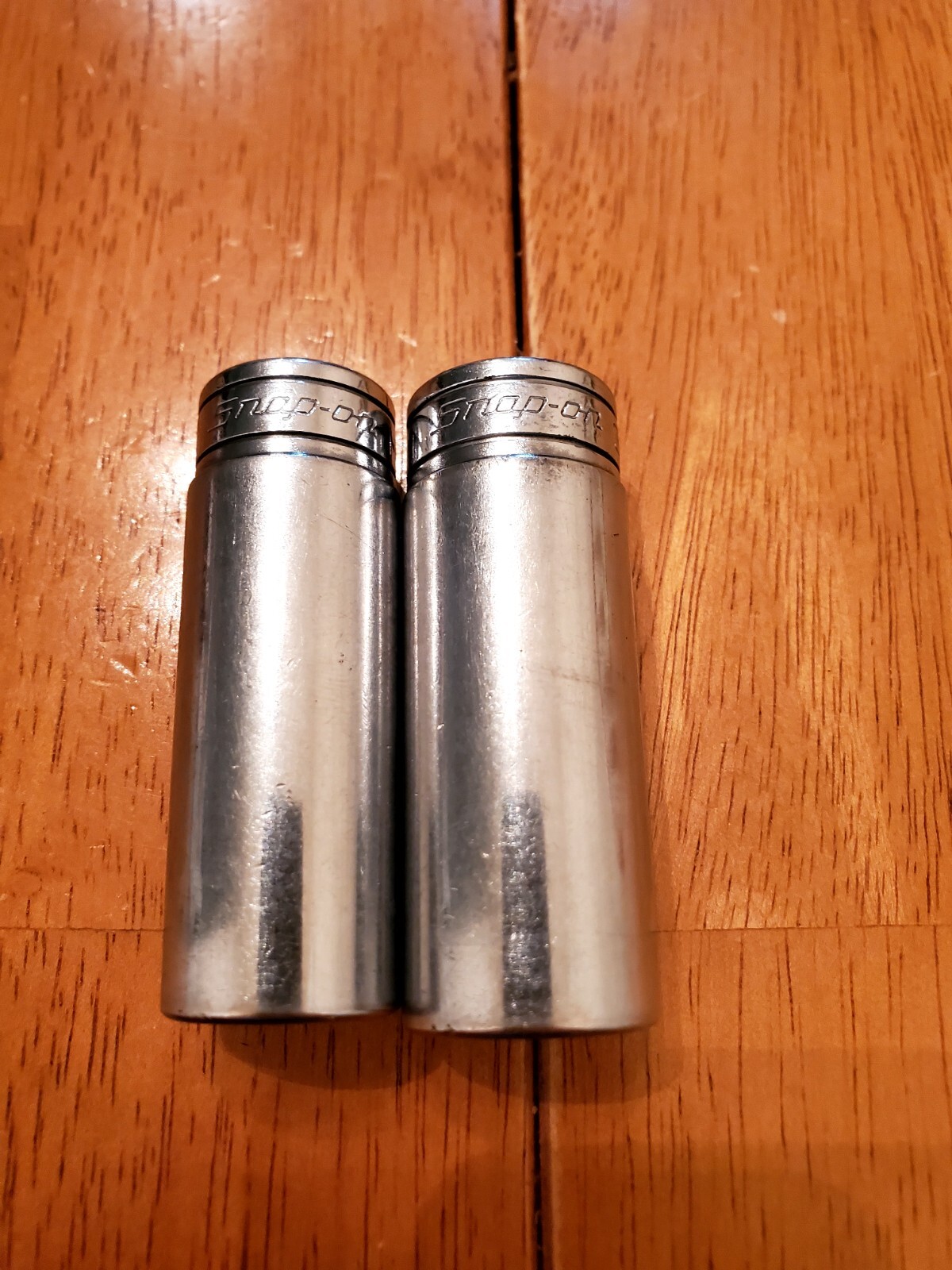 Snap On 3/8 Drive 11/16 3/4 6PT Deep Sockets Lot Of 2