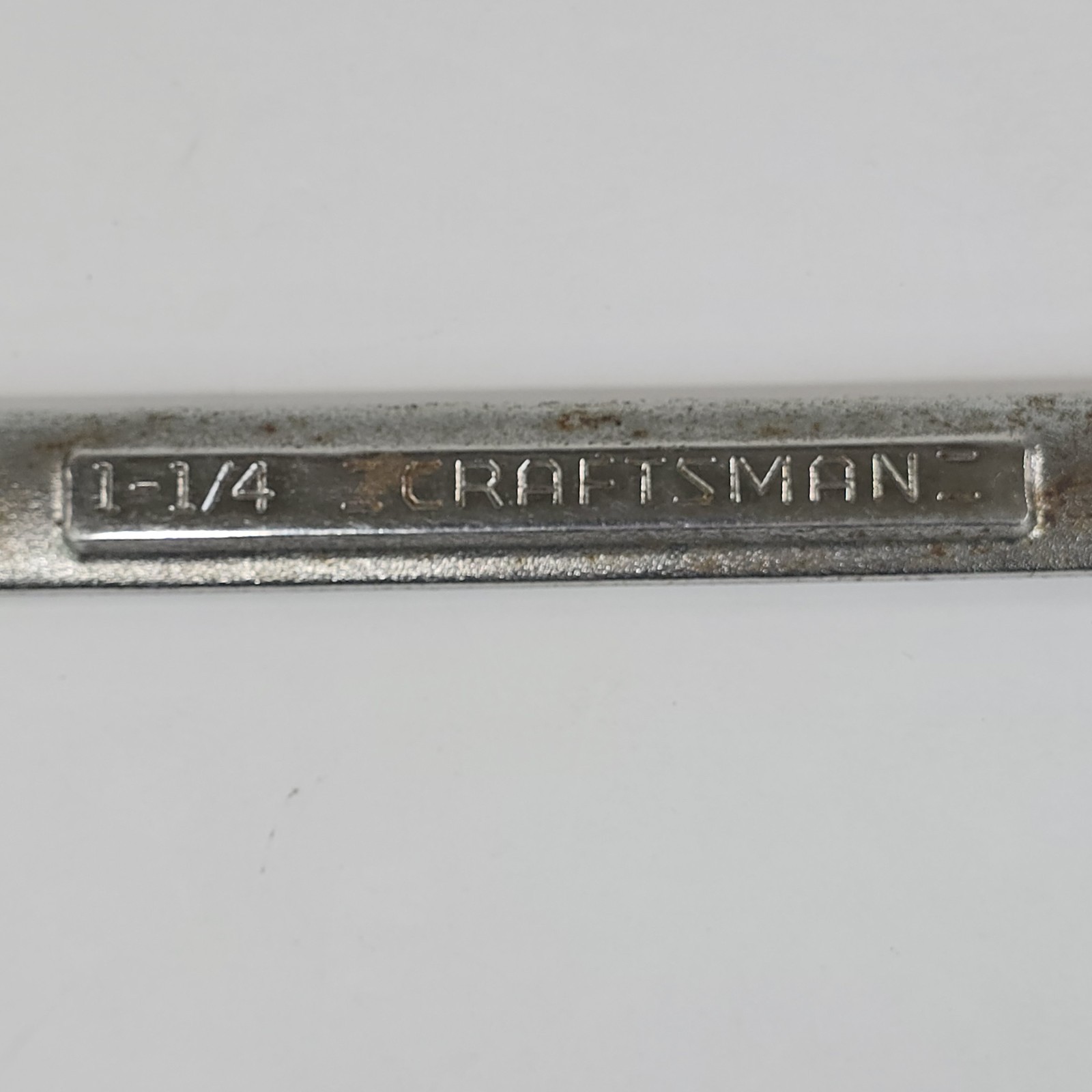 CRAFTSMAN 1-1/4″ SAE COMBINATION WRENCH 44708 MADE IN USA -VA- SERIES