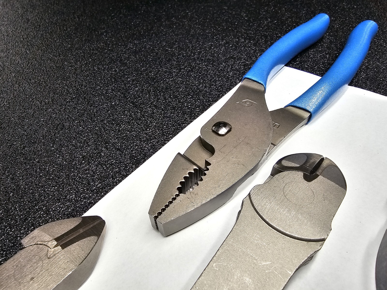 Snap-on Tools USA RARE 5pc PEARL BLUE Plier & Heavy-Duty Cutter Lot Set 312CF
