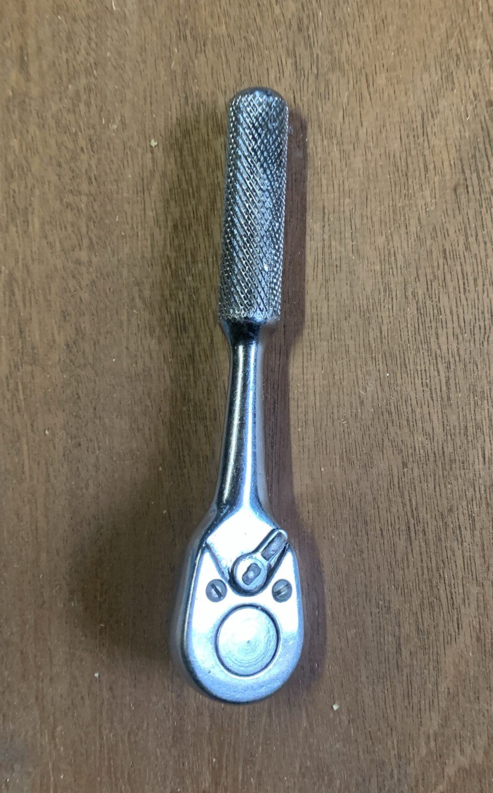 Vintage INDESTRO 1/4″ Drive Ratchet 6072 AND INDESTRO 5/8 X 11/16 Box End Wrench