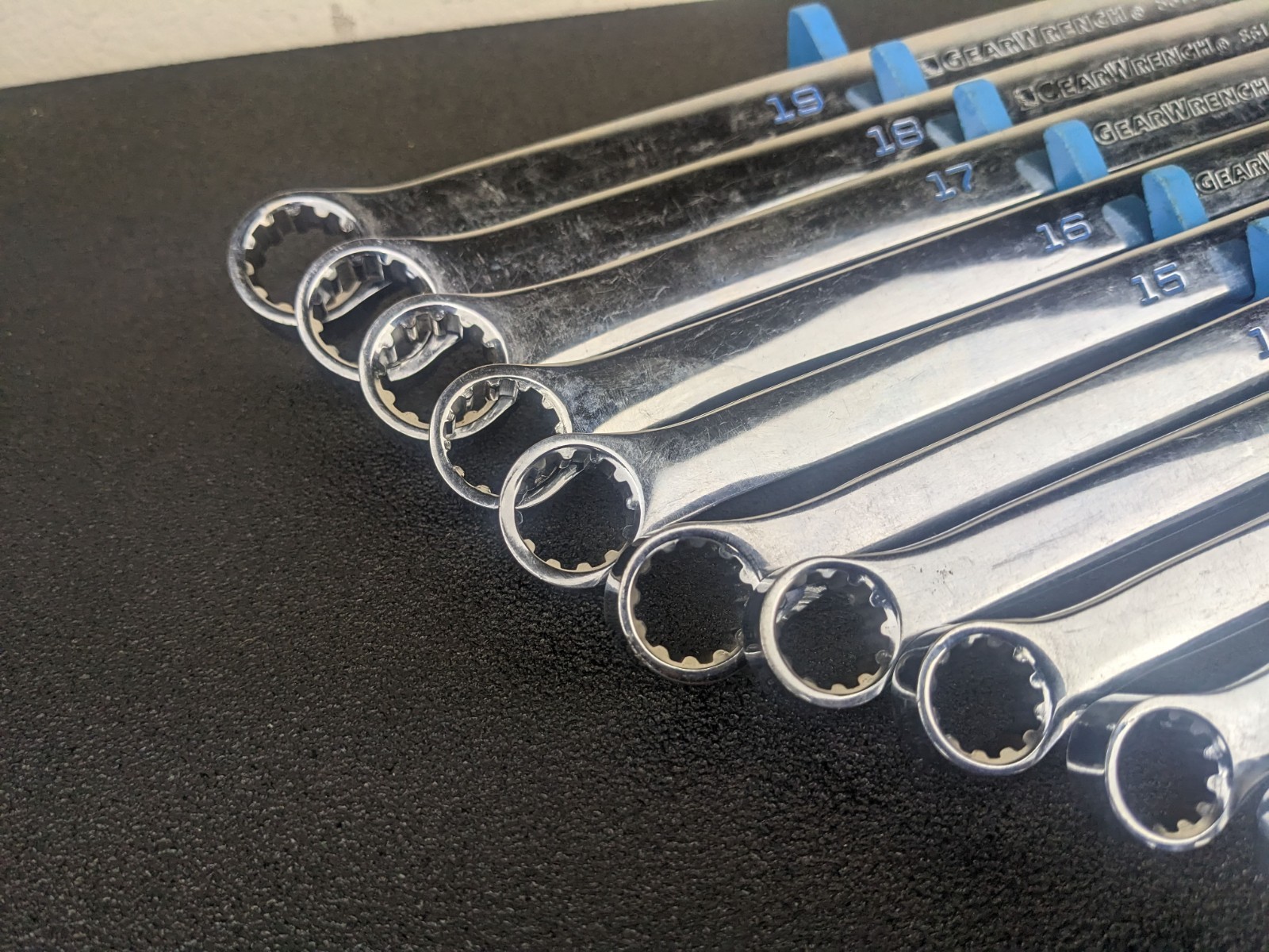 #bm678 Gearwrench 120XP 10-piece 10 to 19 mm Ratcheting Flex Head Wrench Set