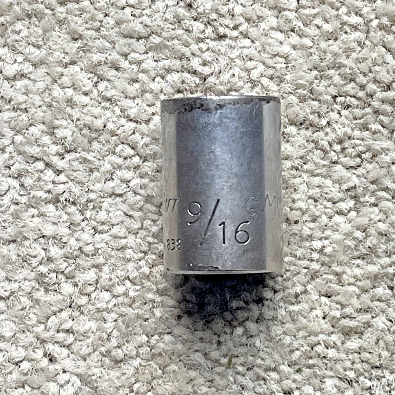 Powr Kraft By Wards USA 84W4838 9/16 In SAE 3/8” Drive 6 Point Socket Vintage